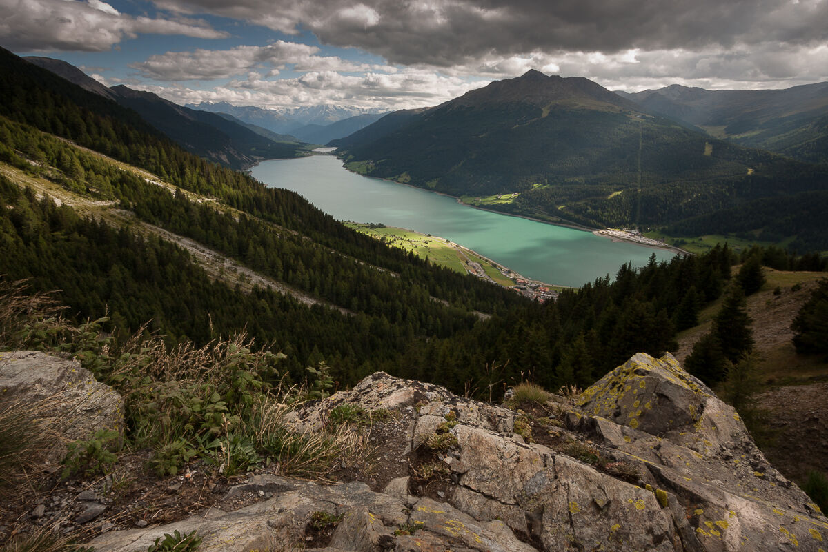 Il balcone sul Resia ...