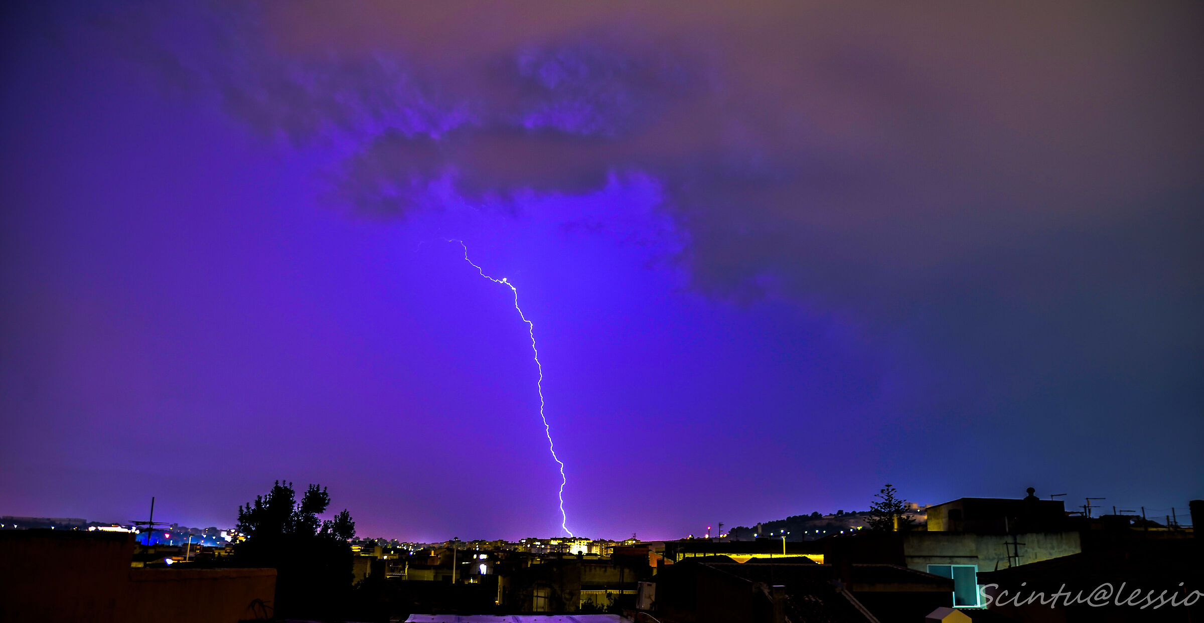 Fulmine in orizzonte