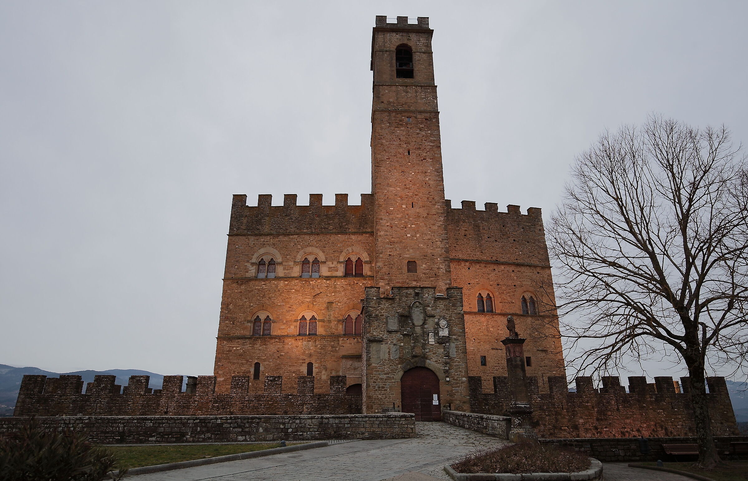 The Castle of Poppi, place of Dante