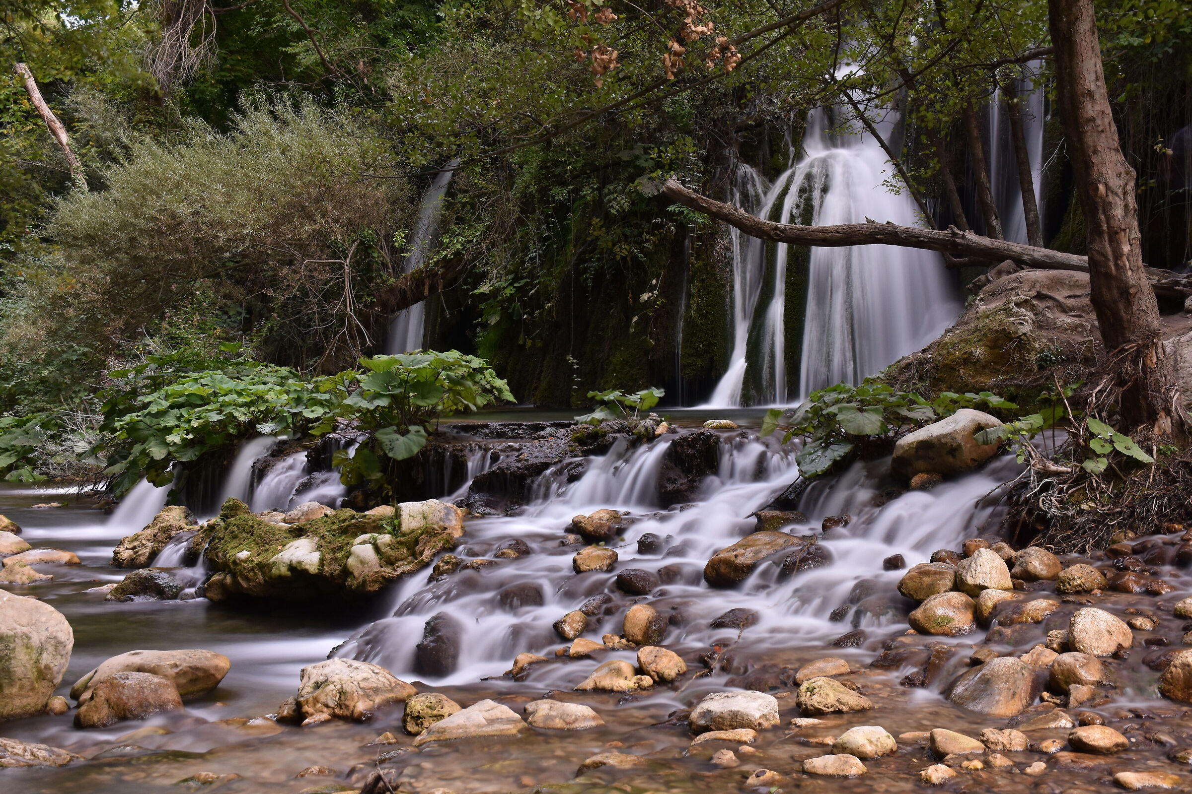 Gradient waterfall