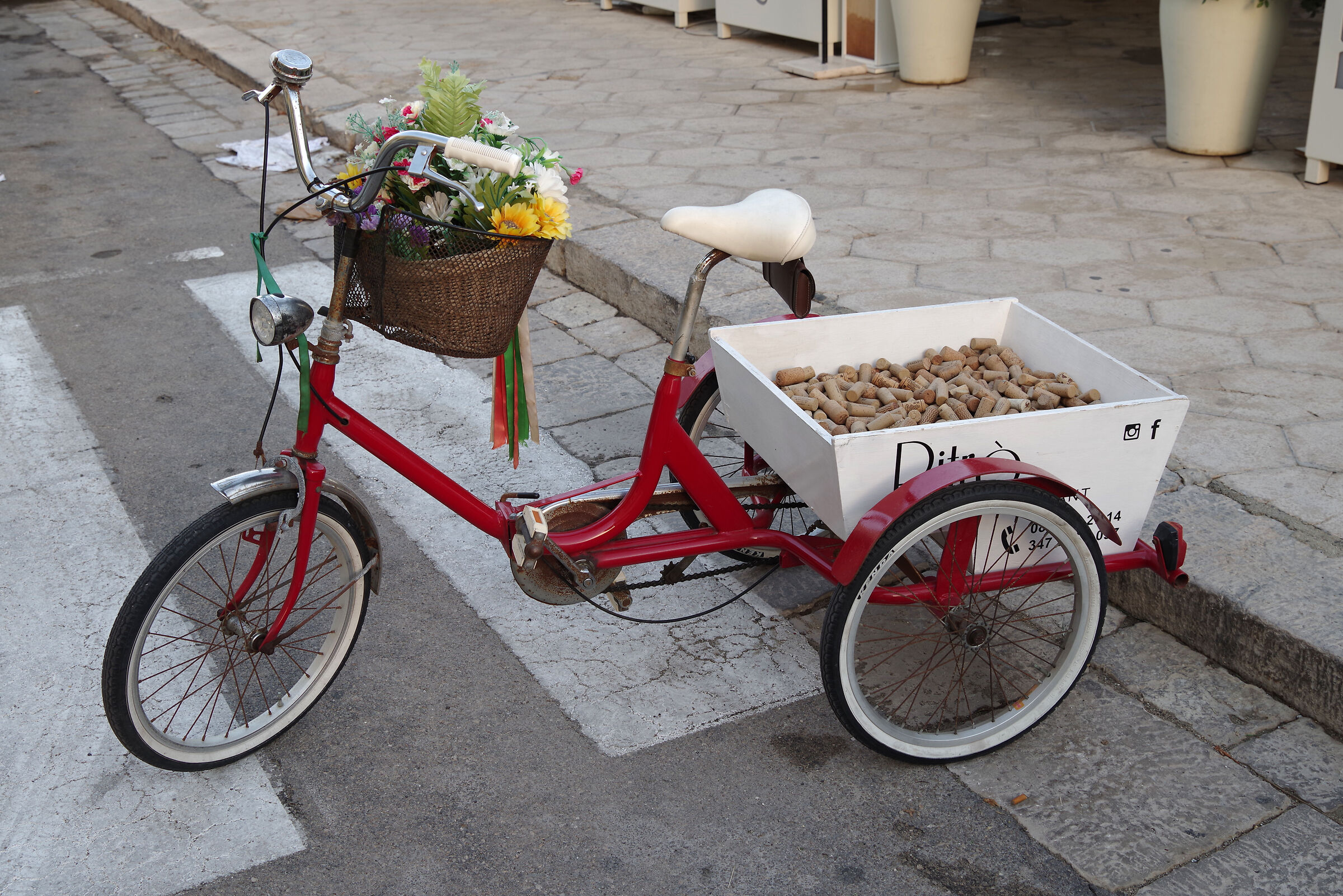 La Bici portatappi.......