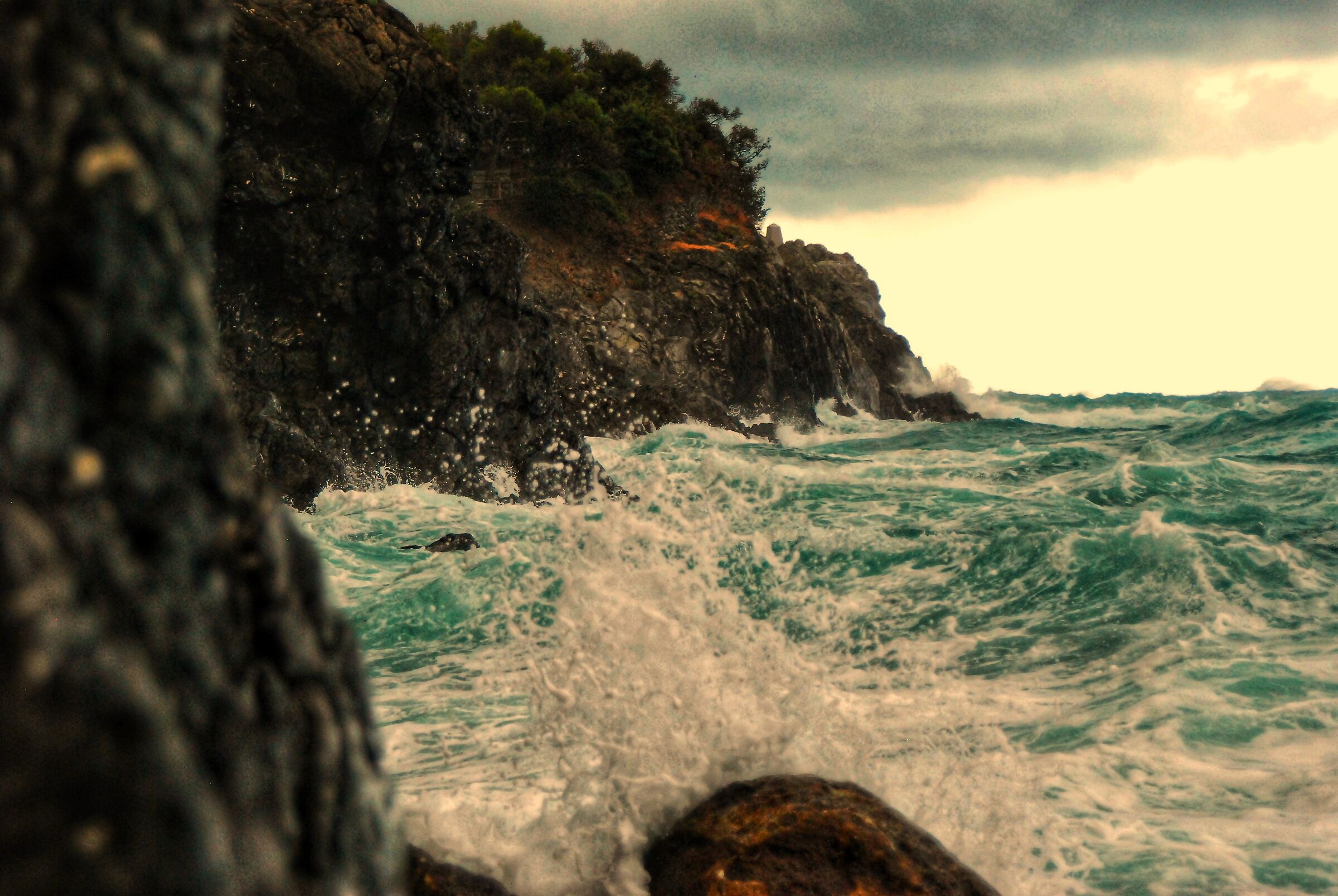 Storm surge on the 5 Terre