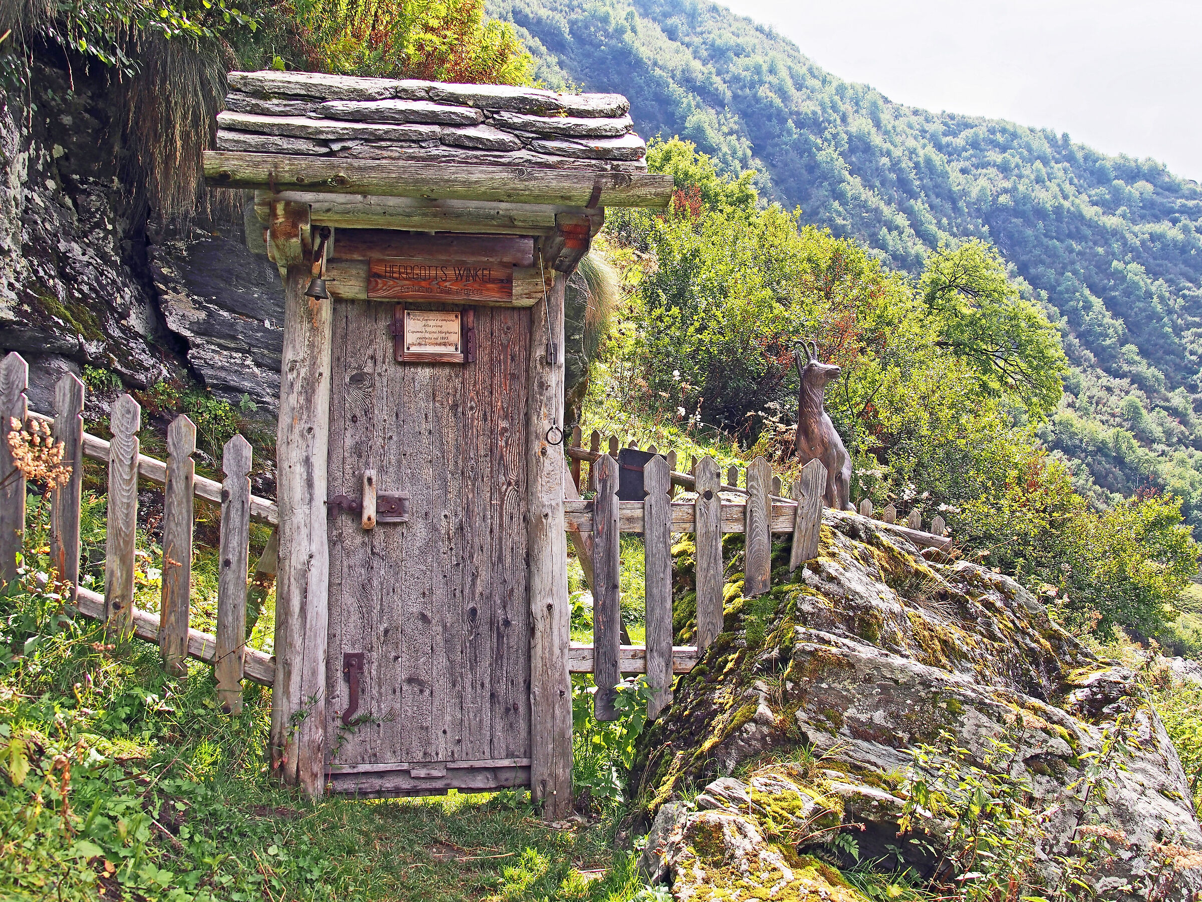The door of the Margherita