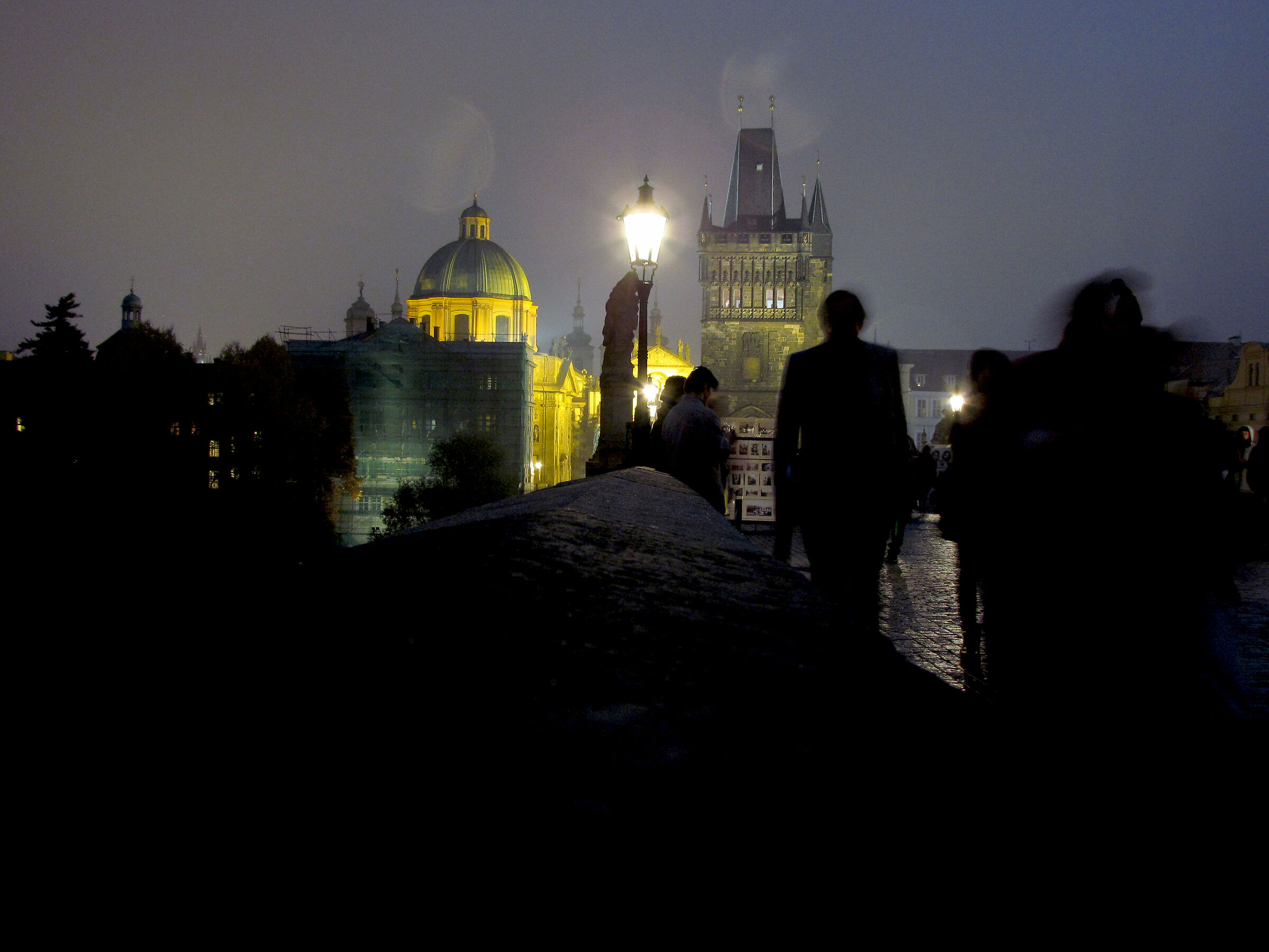 Prague, on Charles Bridge