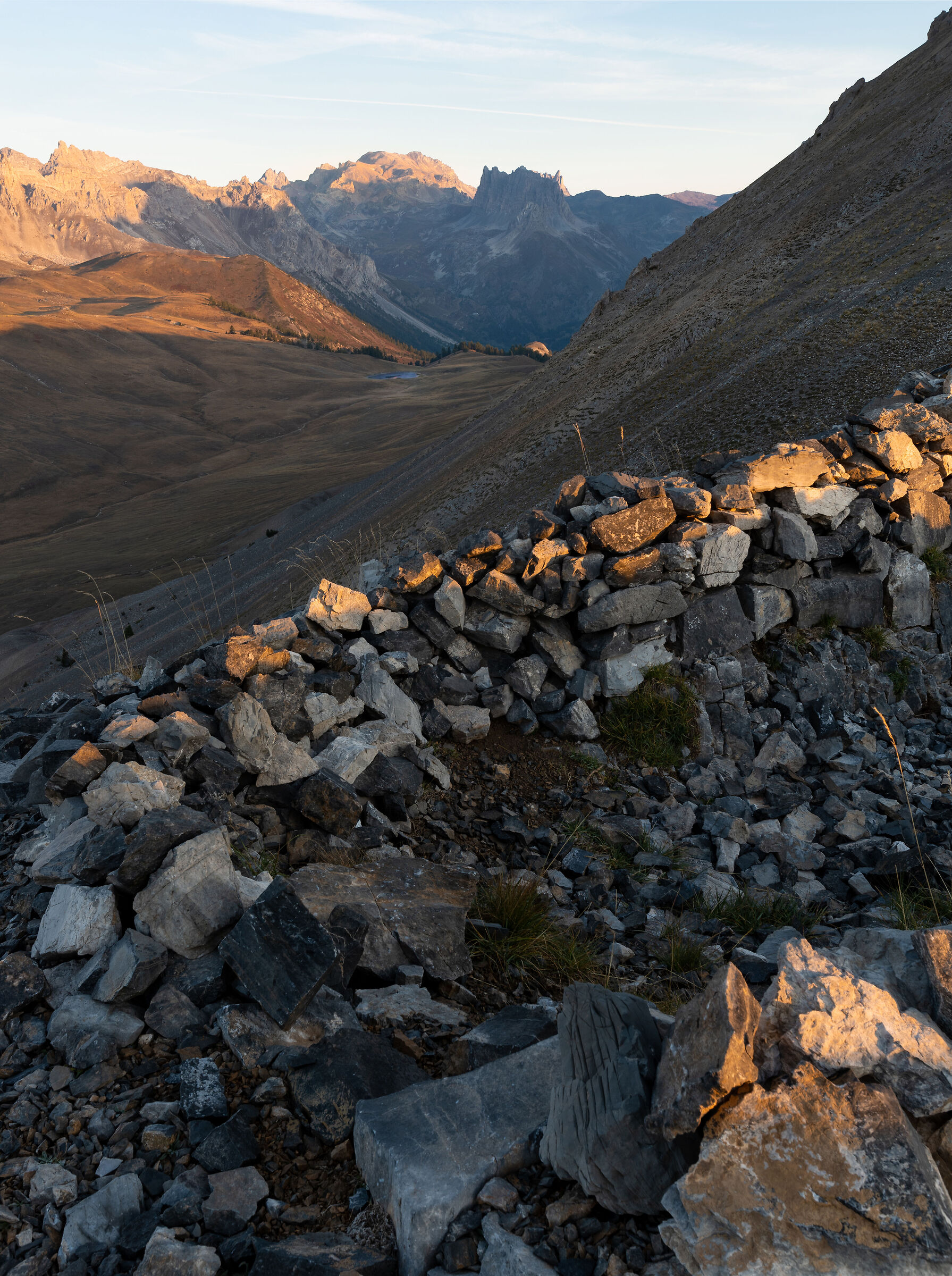 Sunrise in the mountains
