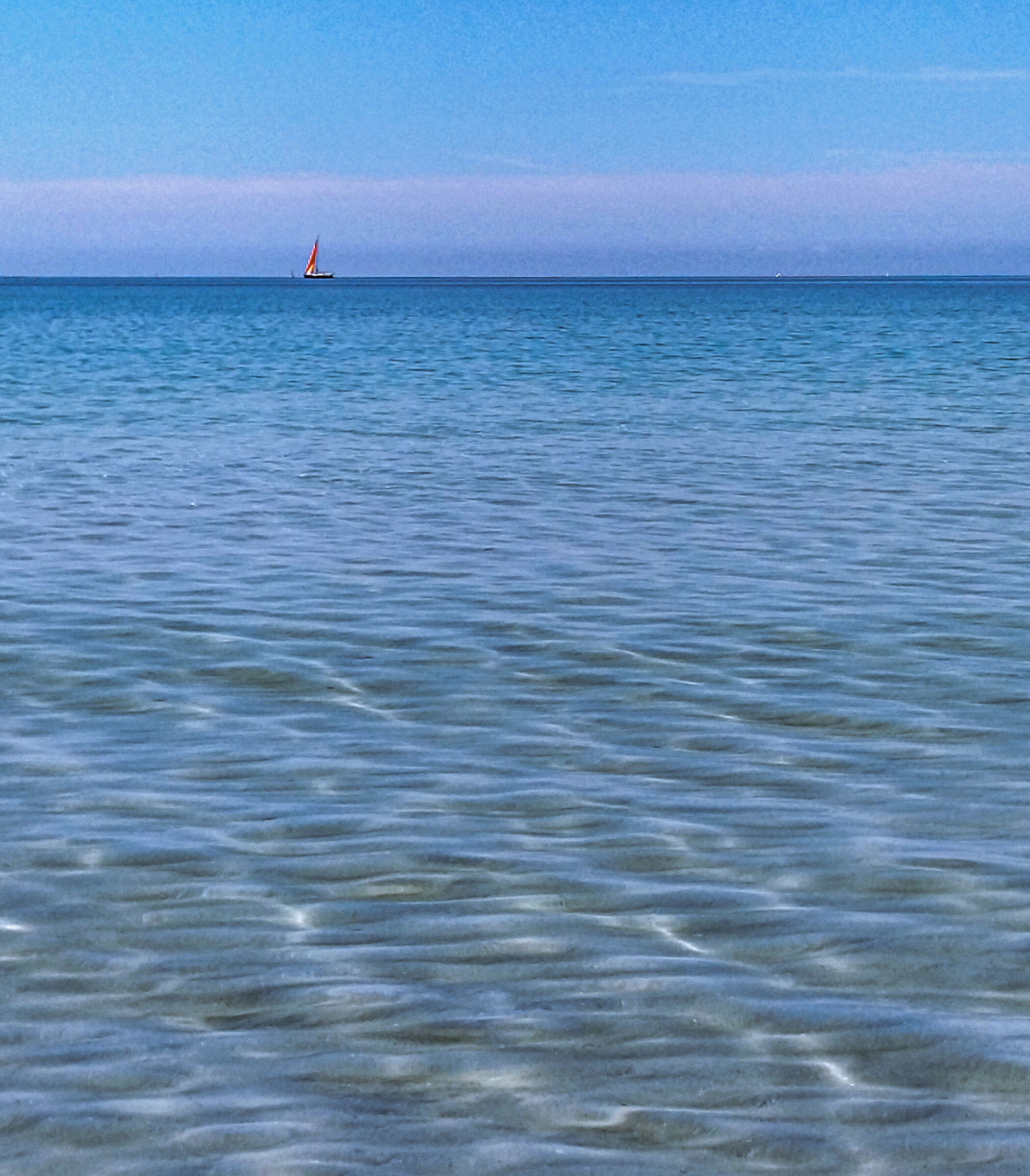 ... and a sail goes...