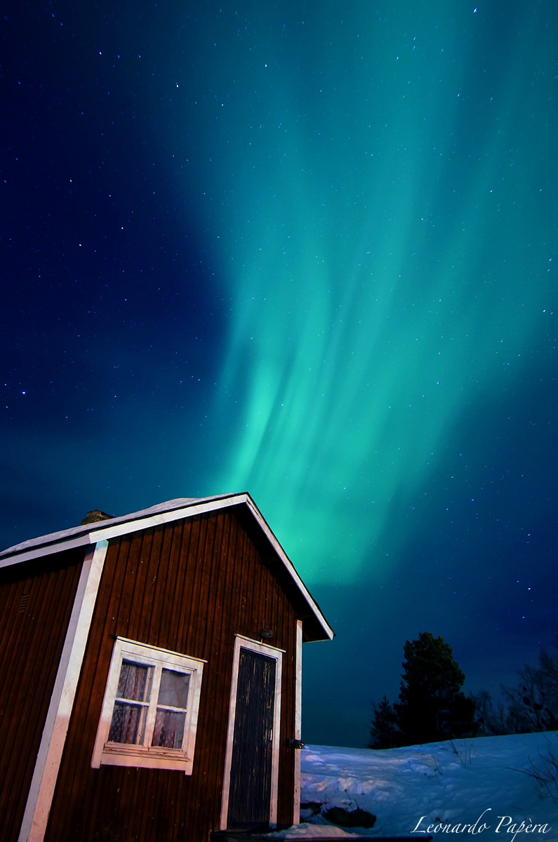 What's behind the house?