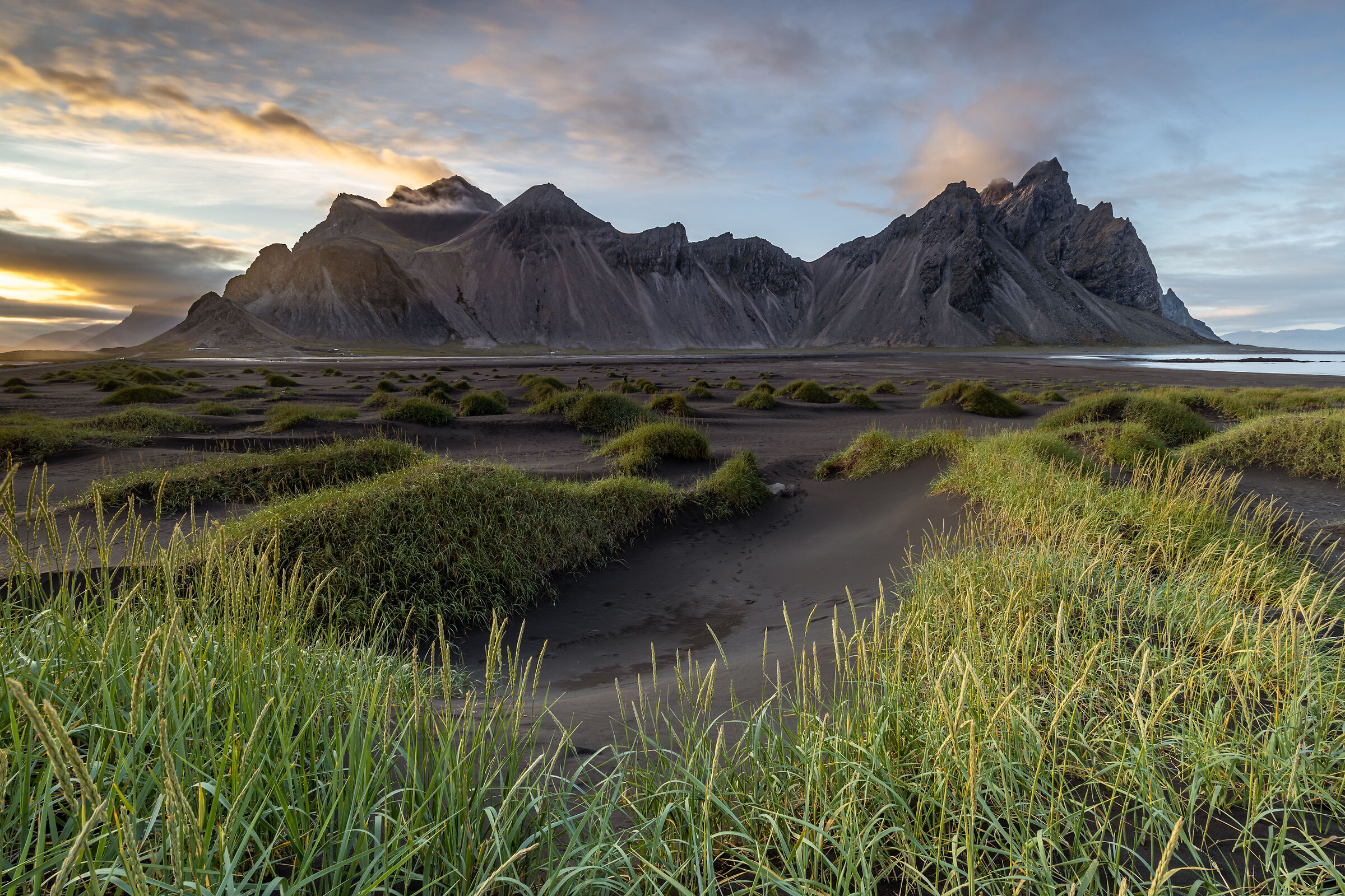 Vestrahorn at sunset