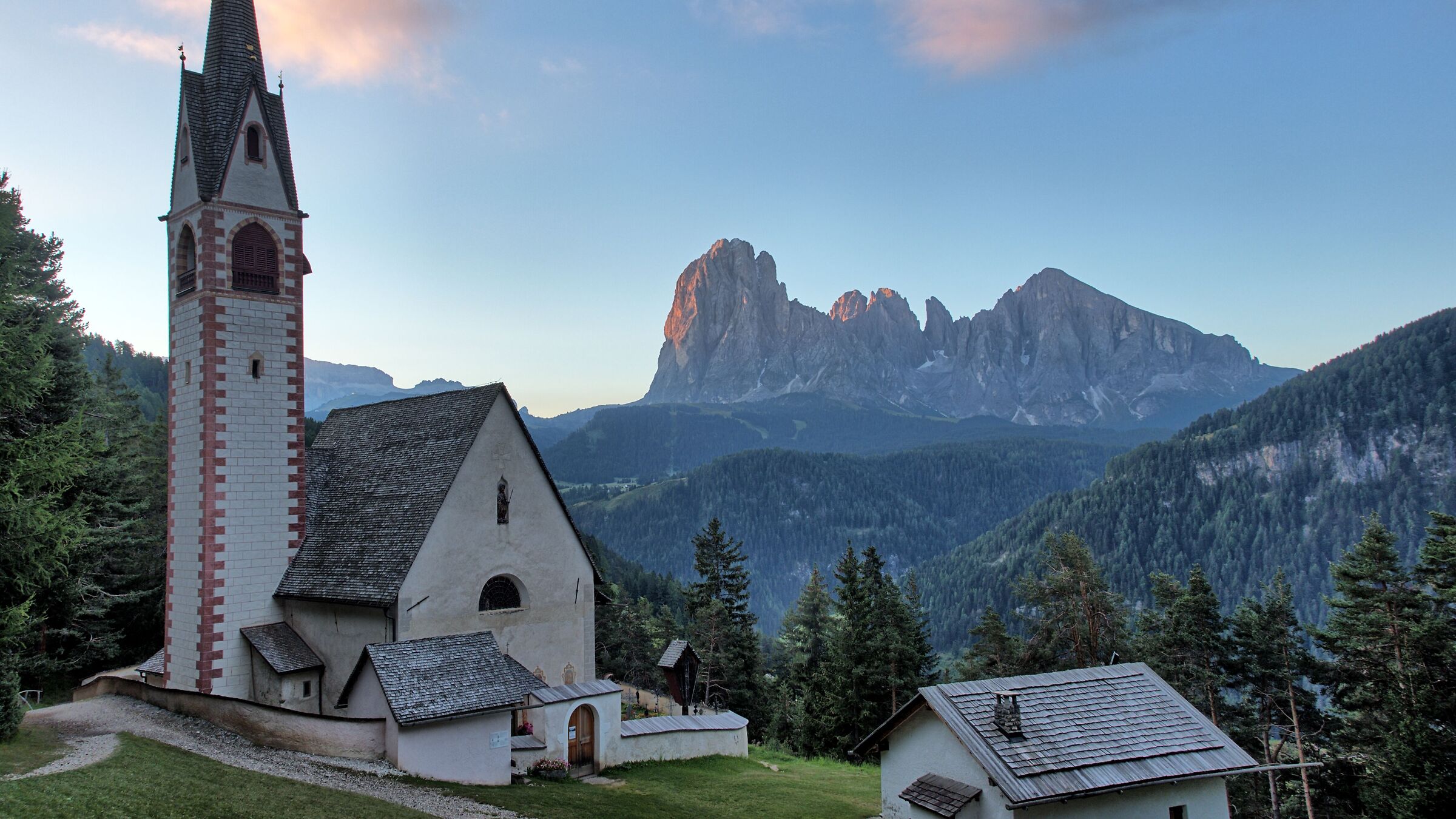 Alba in San Giacomo, Ortisei