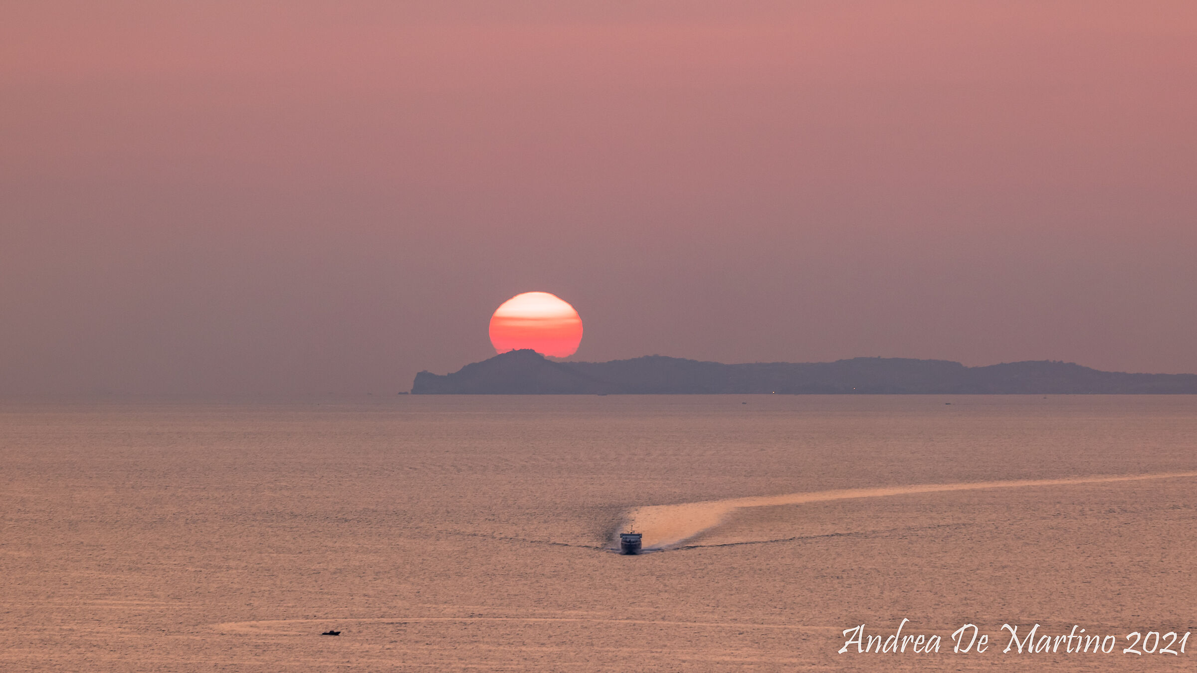 Tramonto su Capo Miseno