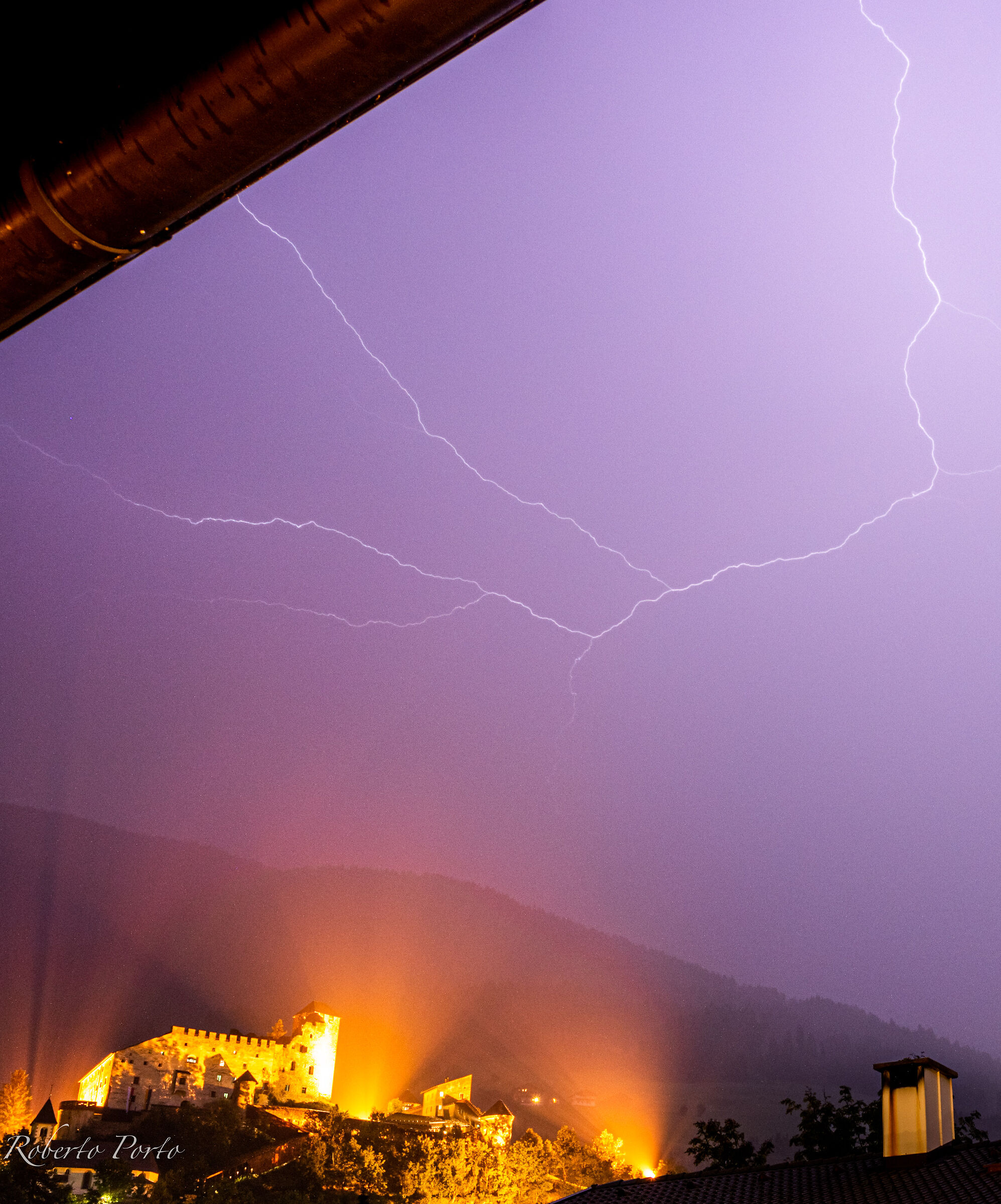 tempesta sul castello di Heinfelds