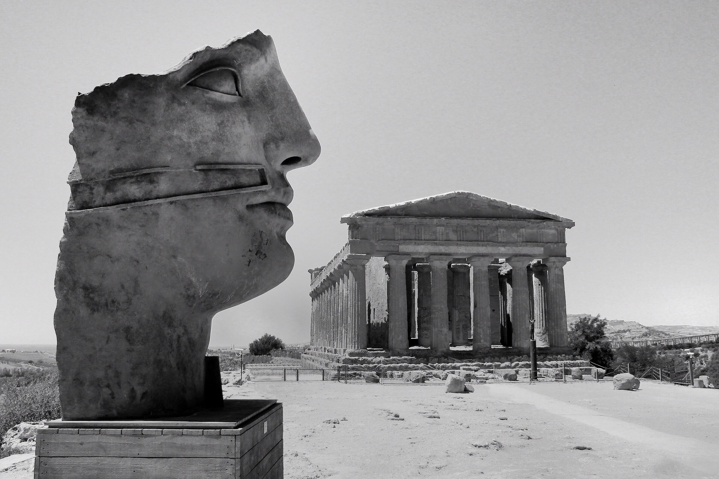 The look of ancient classical art on modern art