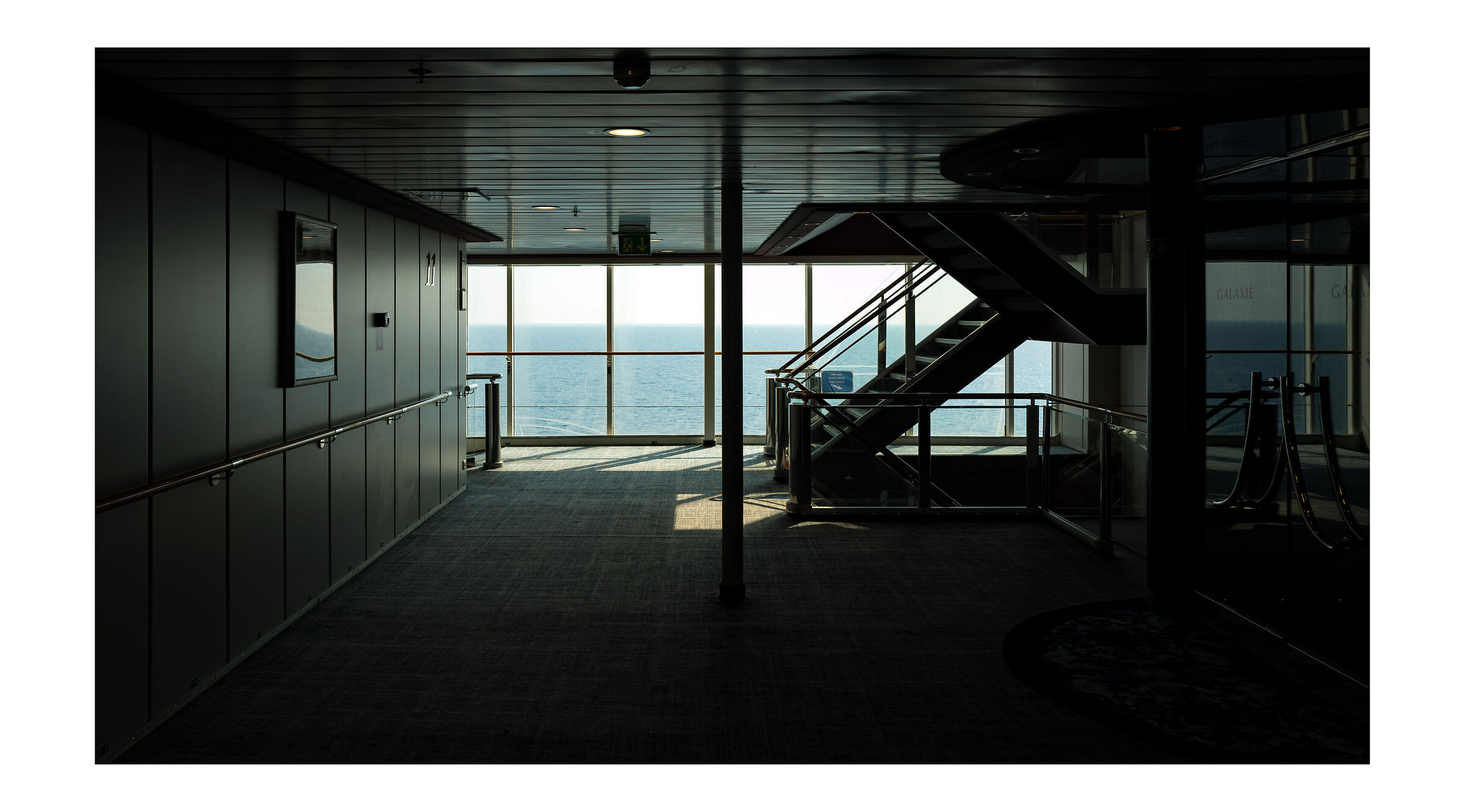 On the ship