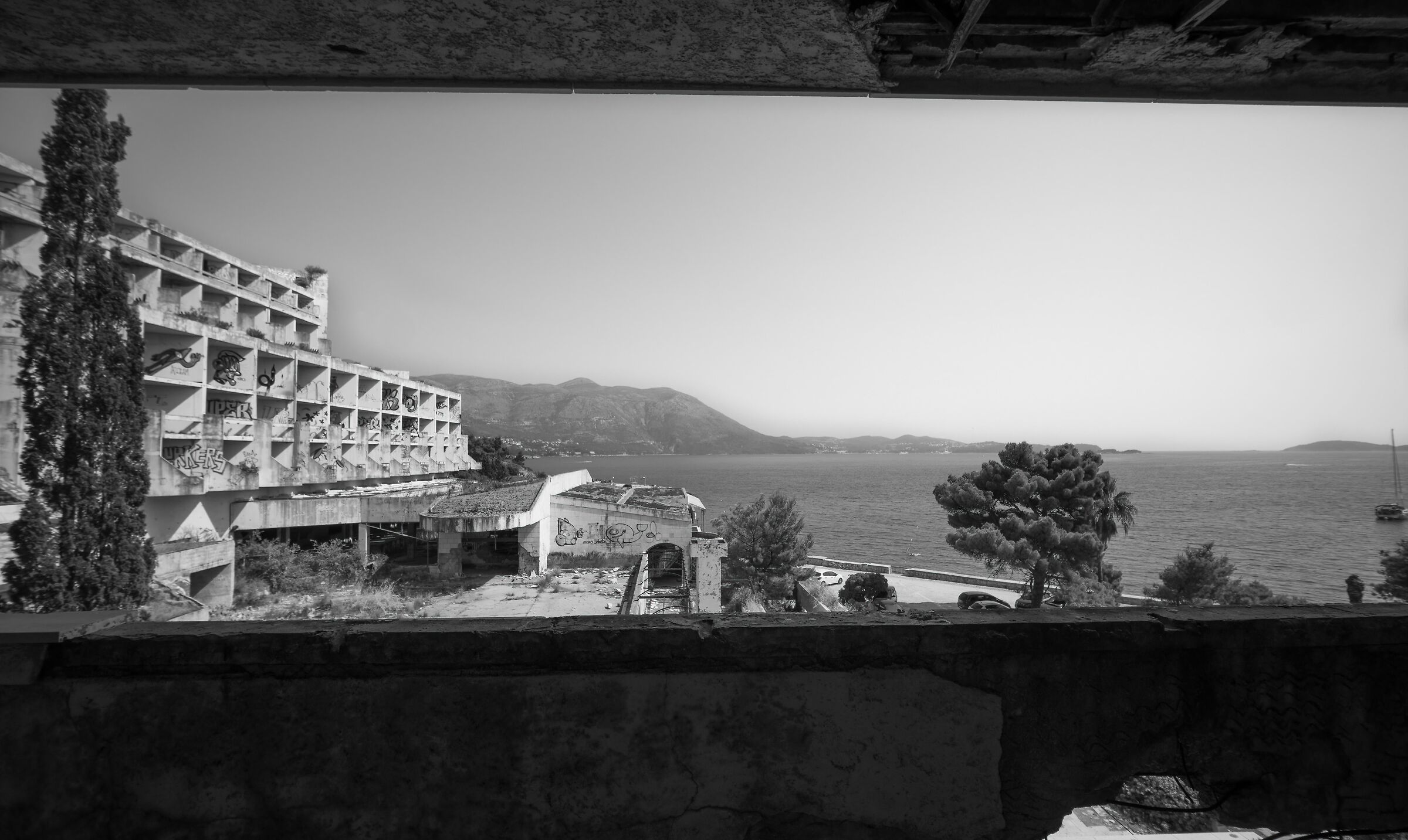 Kupari, Croazia - vista Hotel Goricina II