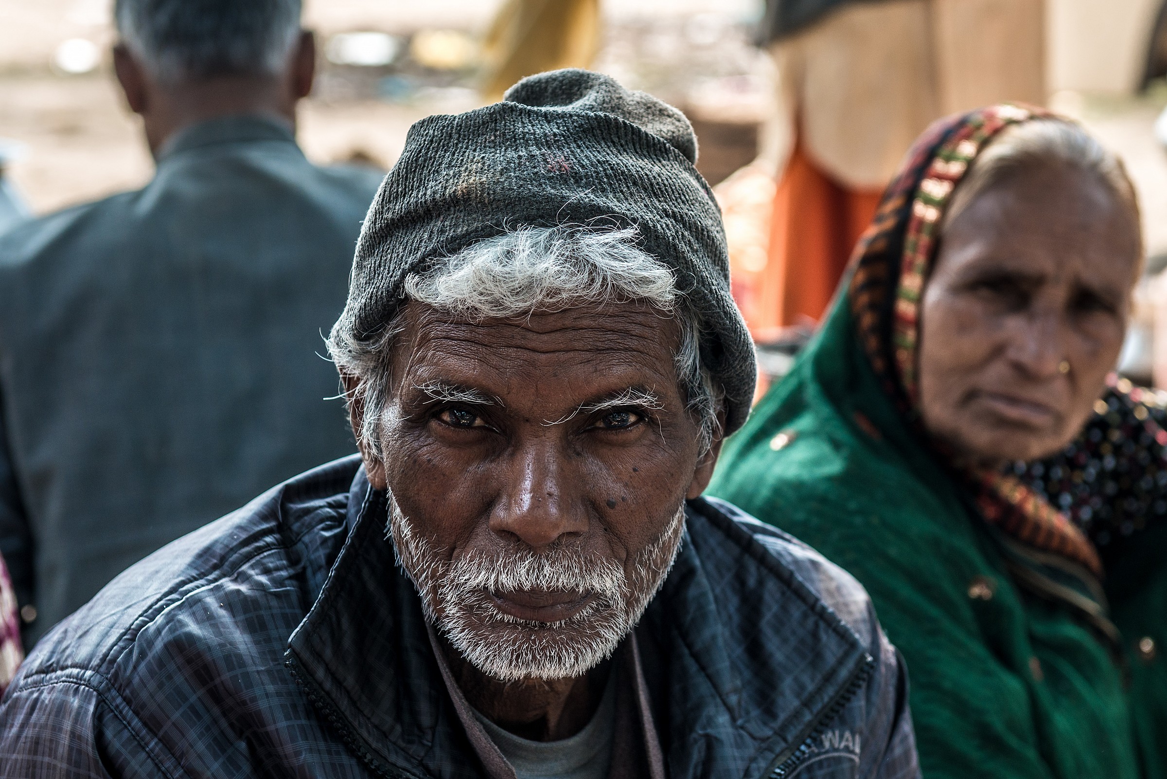 India Pellegrino  al Tempio di Sitala a Adulbara
