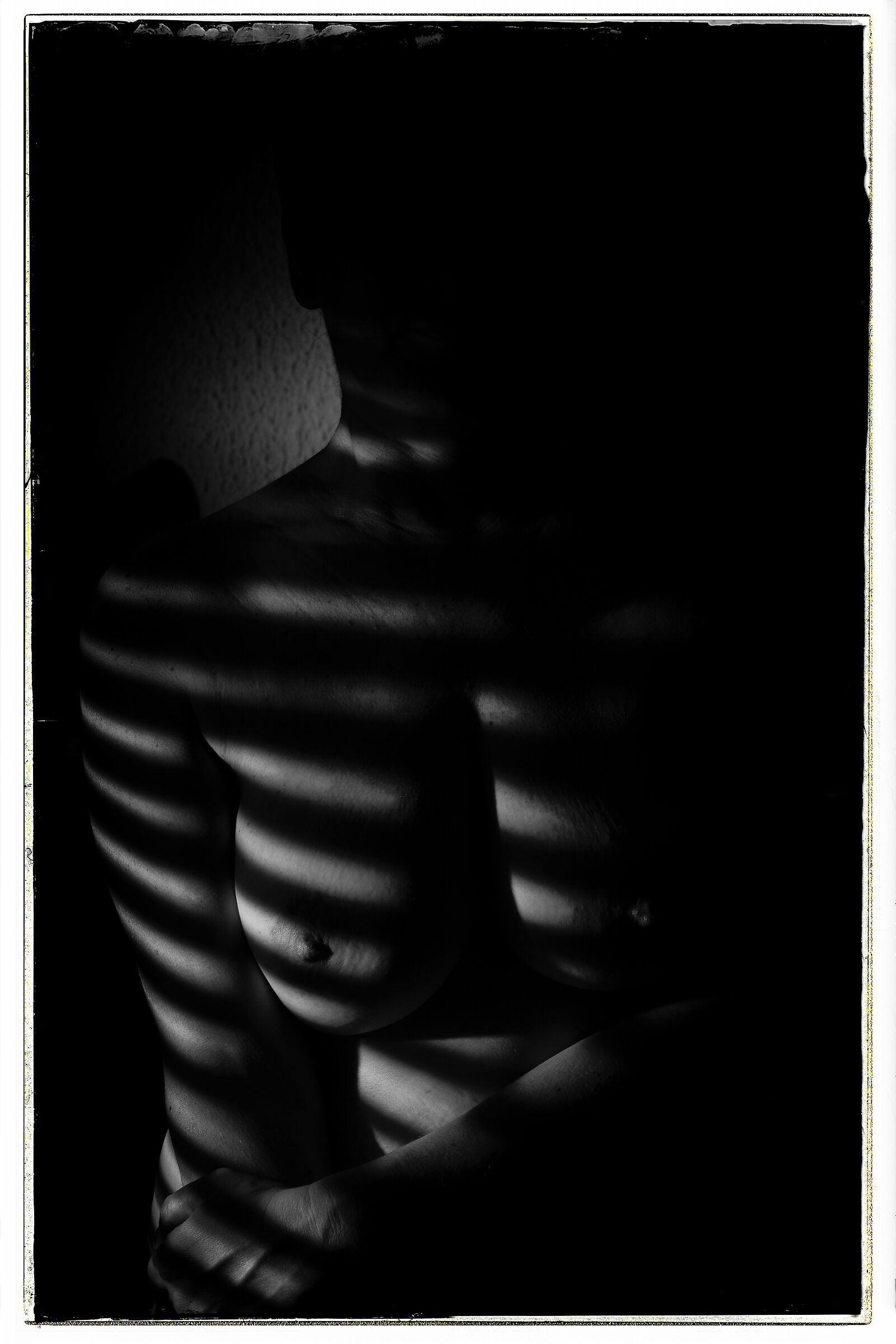 between lights and shadows