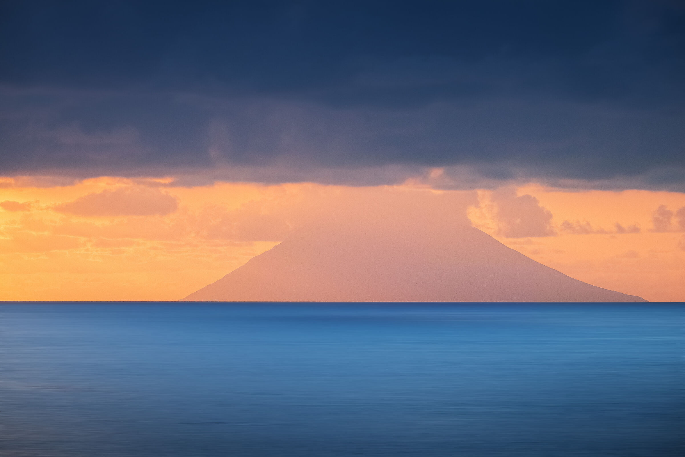 The colors of the sunset - Stromboli