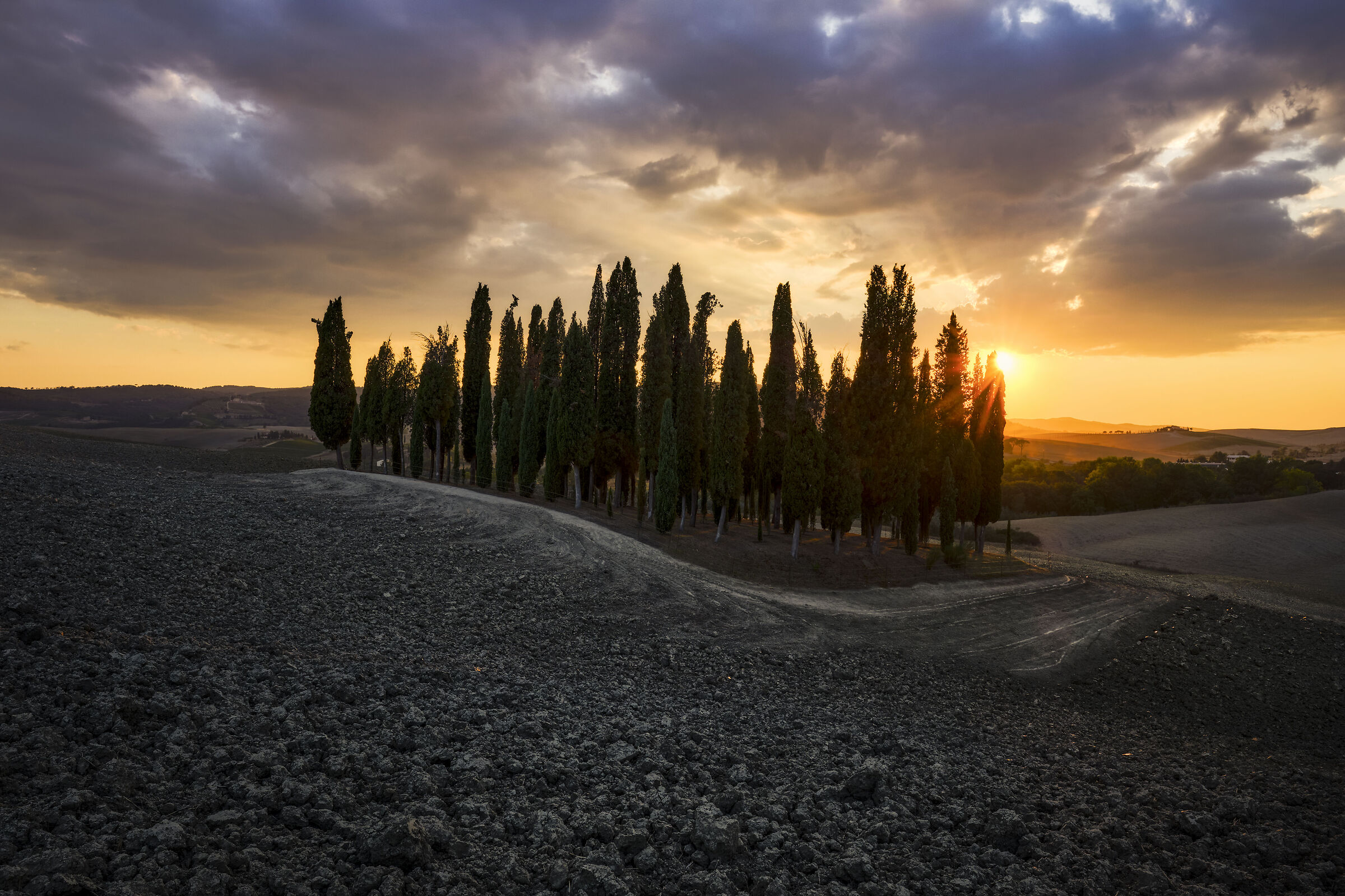 Tuscan sunset
