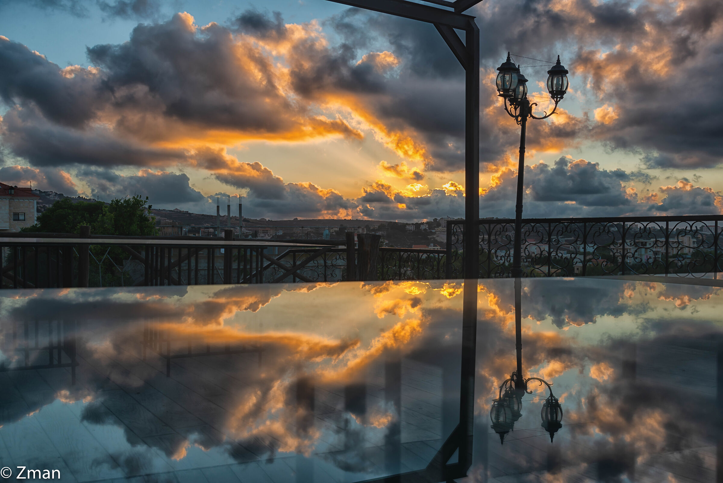 Sunset and Reflections