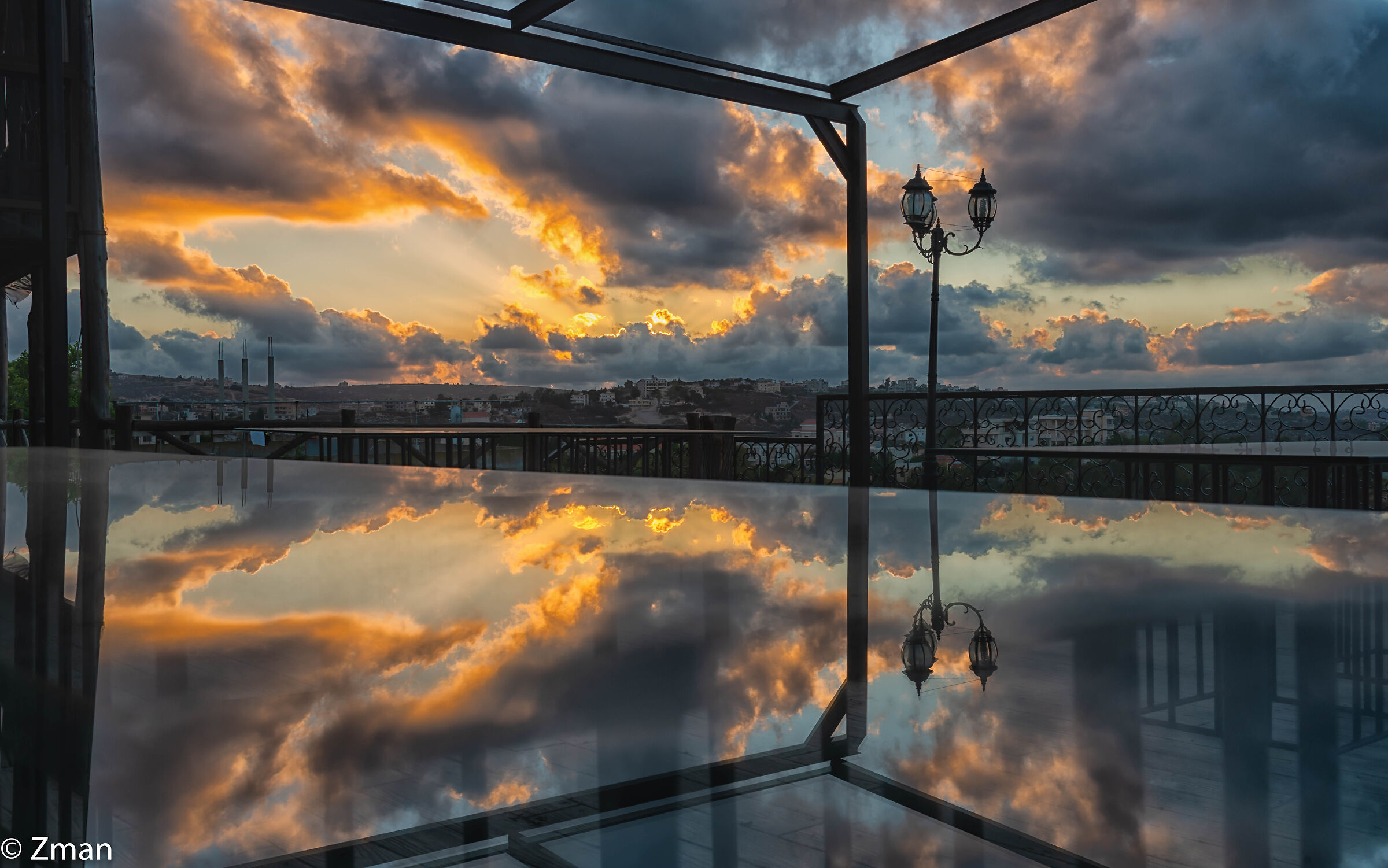 Sunset and Reflections