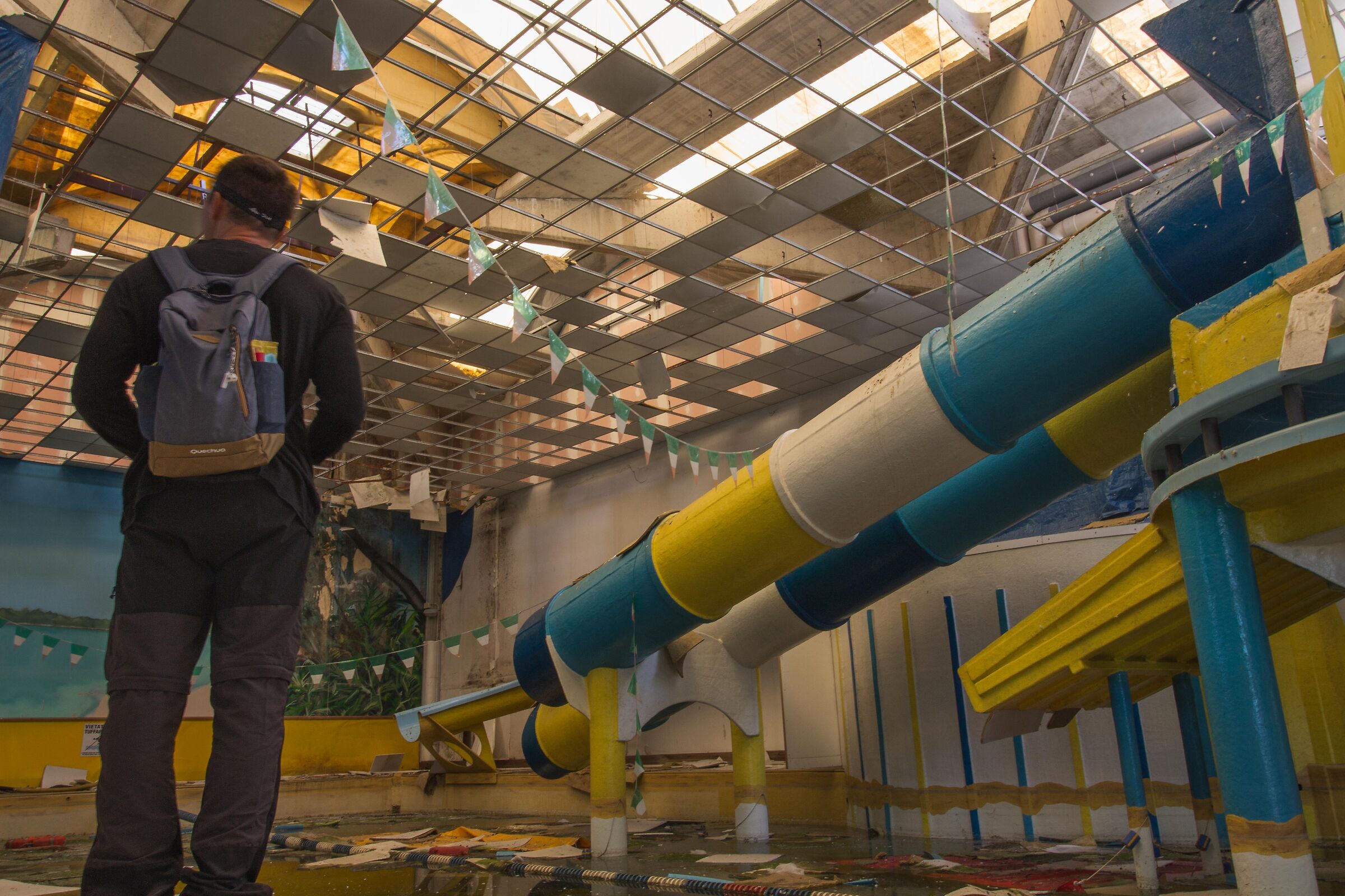 Acquapark abbandonato