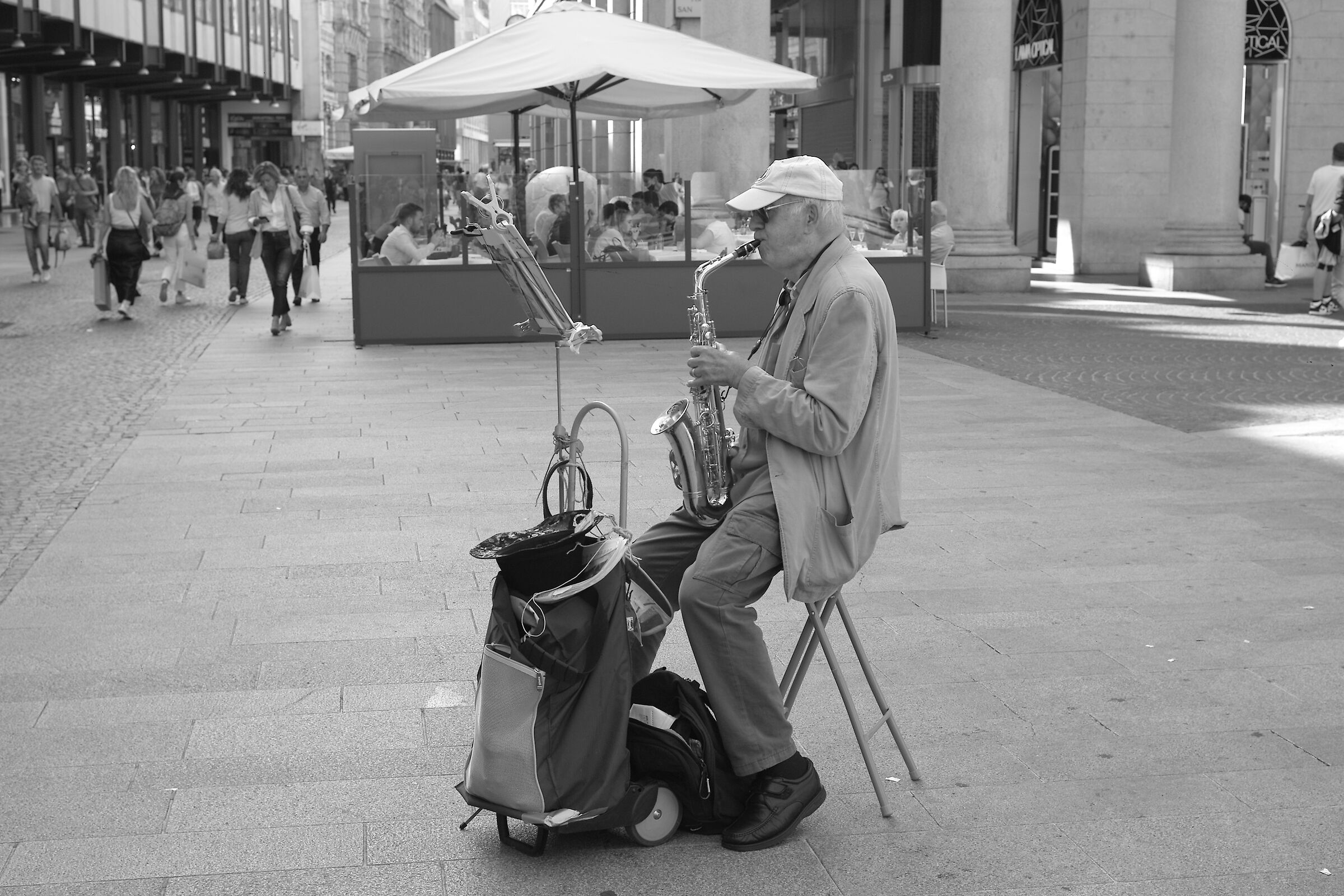 Sax in the city