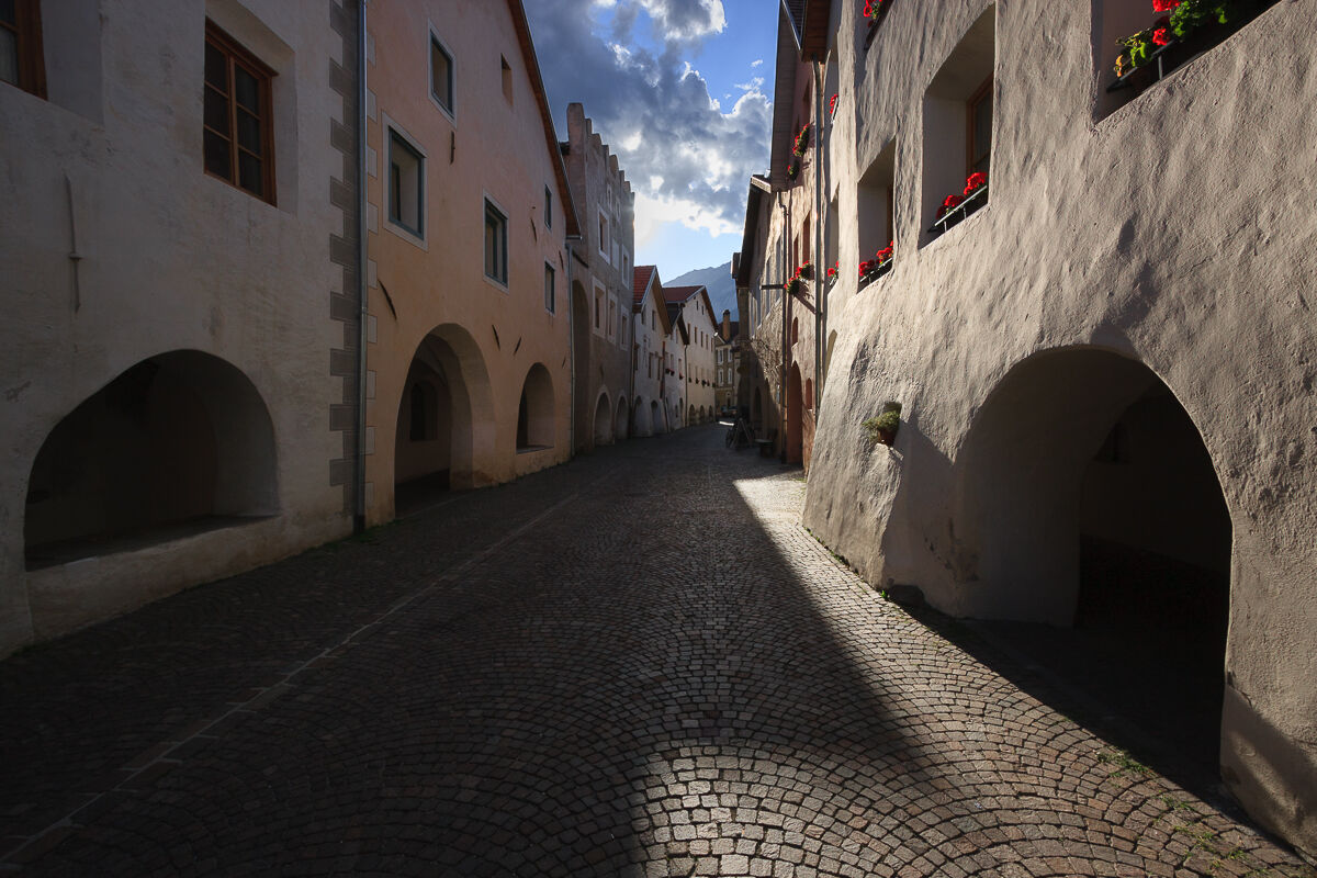 In the heart of Glorenza ...