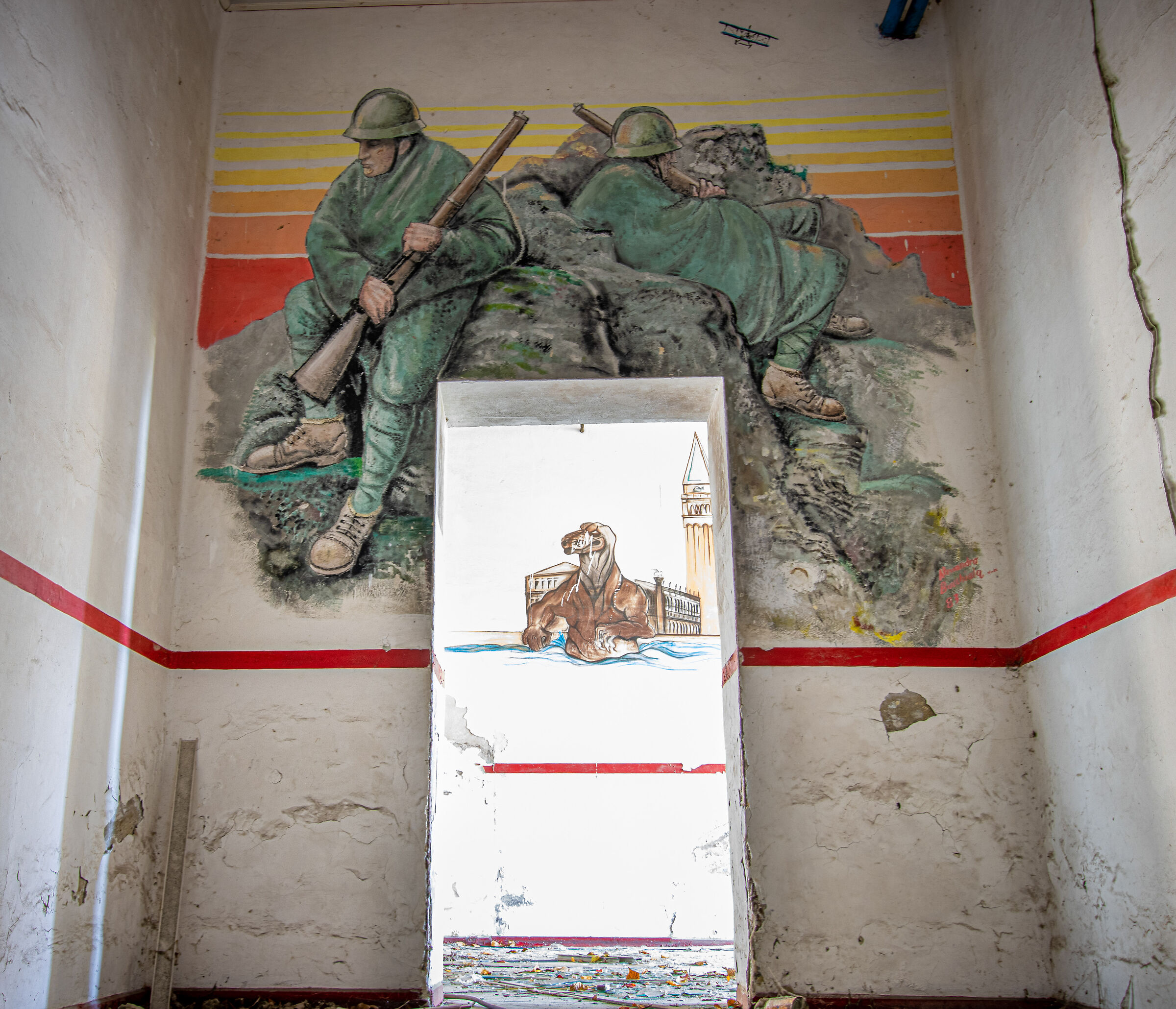 Caserma militare abbandonata