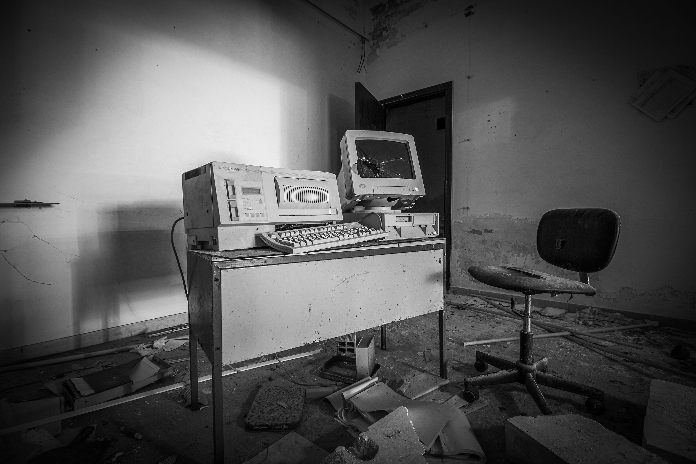 Istituto alberghiero abbandonato