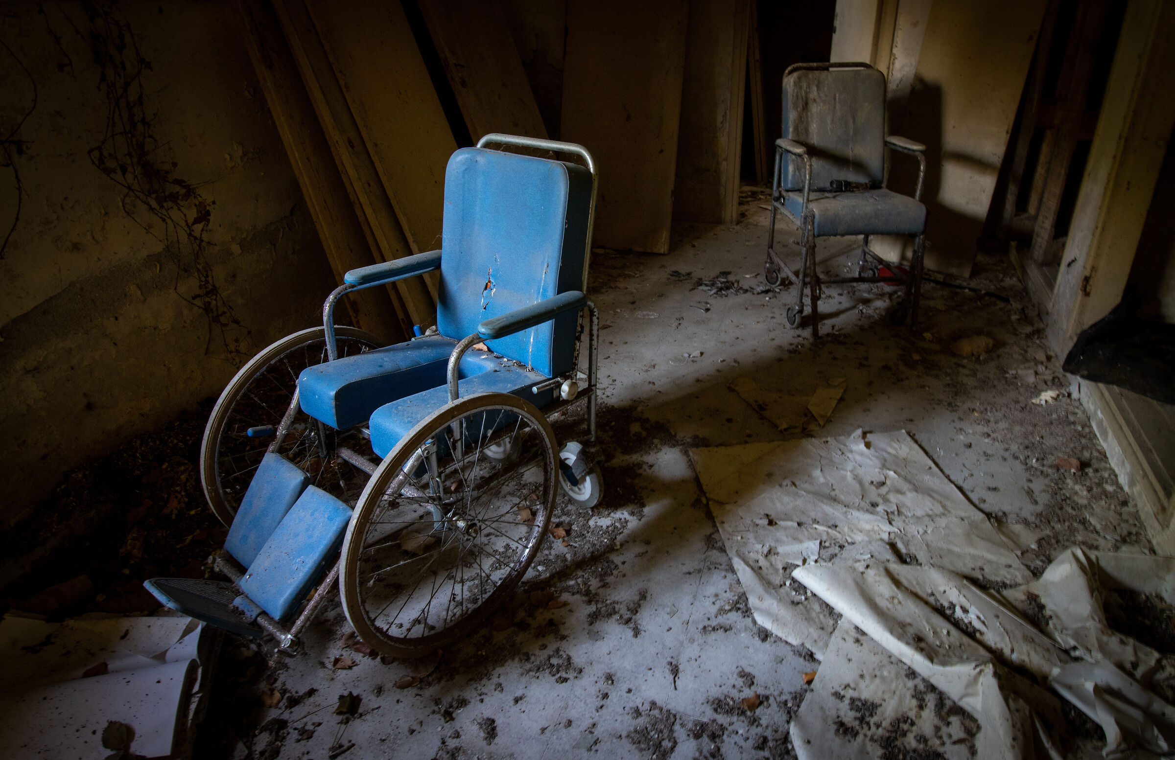 Ospedale psichiatrico abbandonato