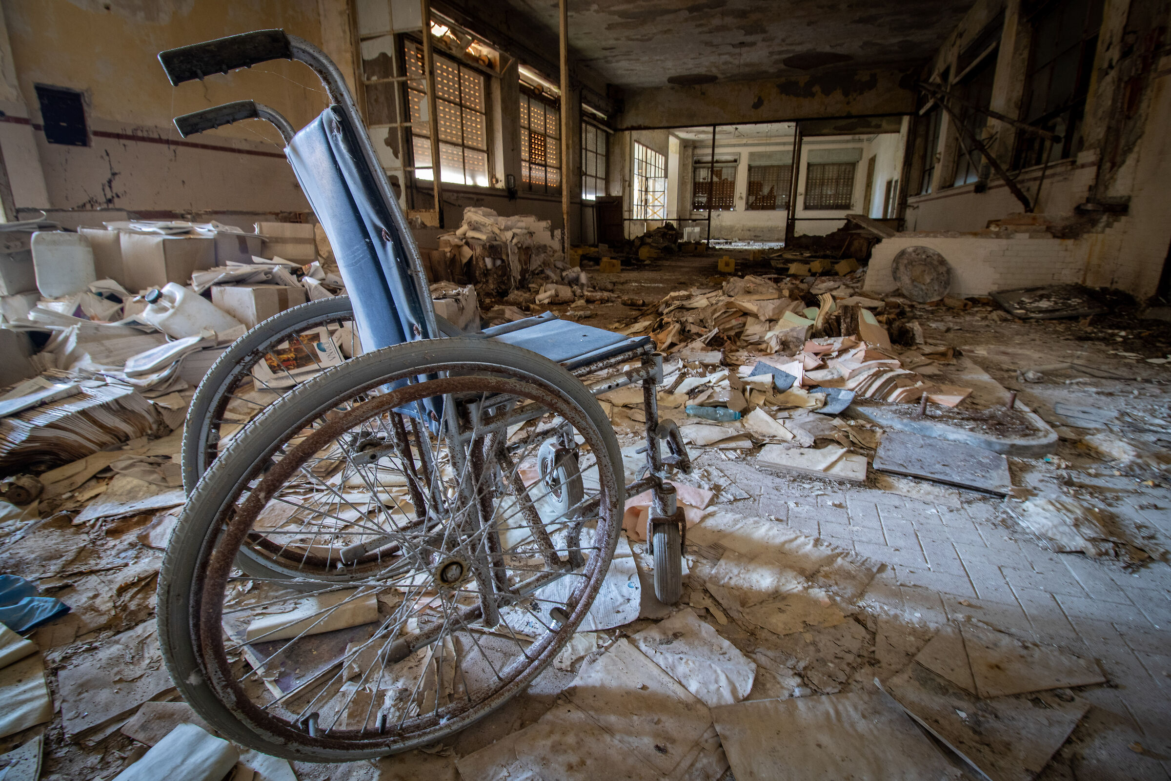 Ospedale psichiatrico abbandonato