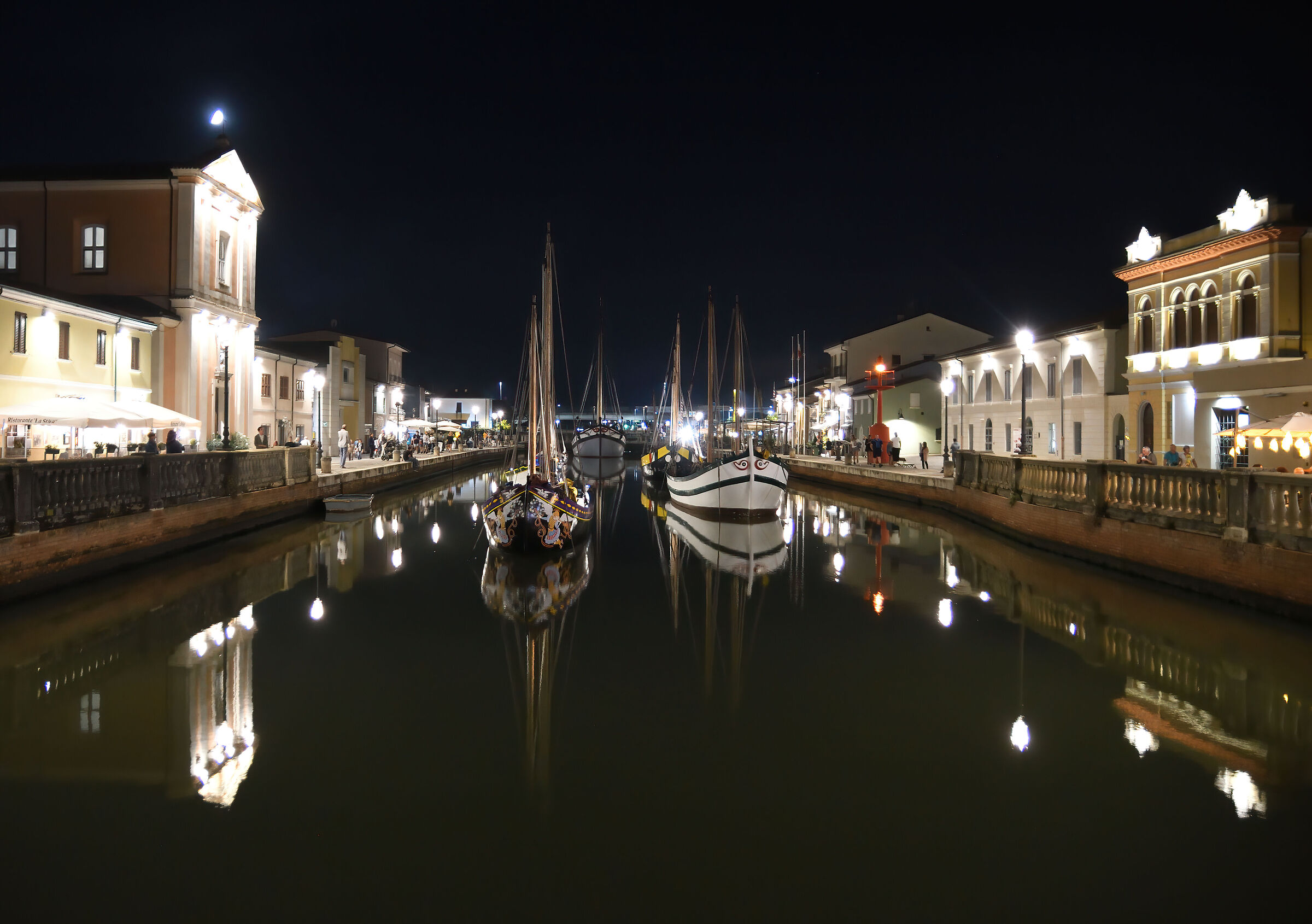 Cesenatico canal port