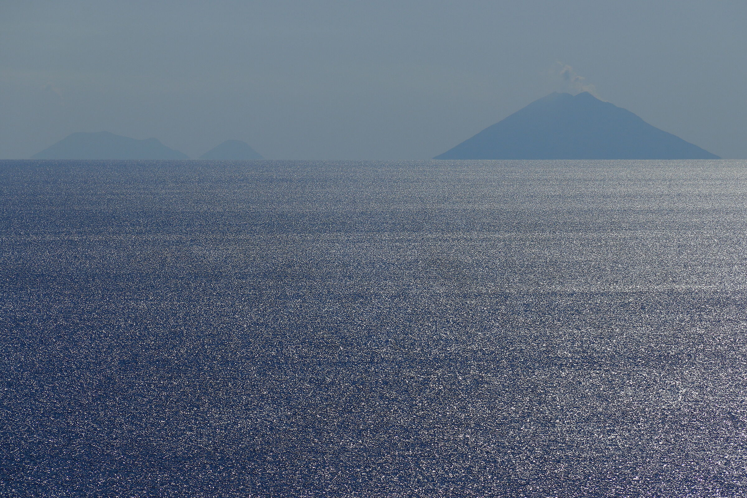 Stromboli, Panarea e Lipari da Amantea