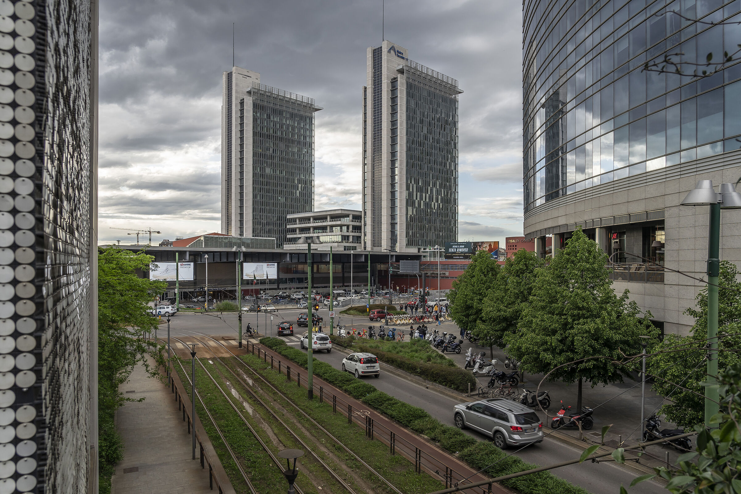Porta Garibaldi Station and Garibaldi Towers