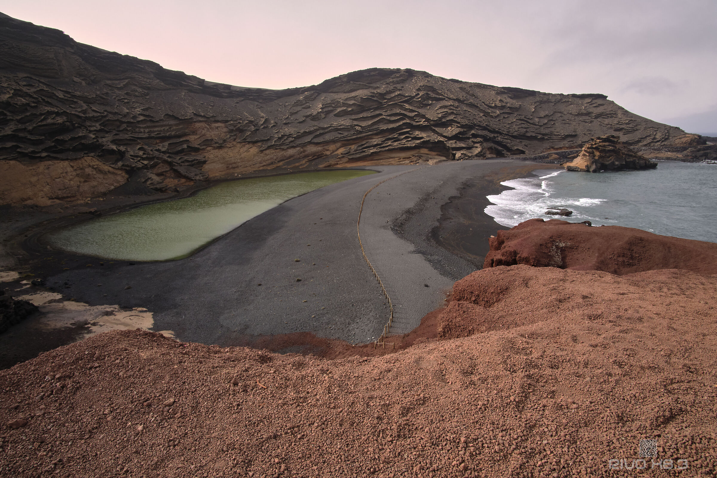 Lanzarote - Lago verde