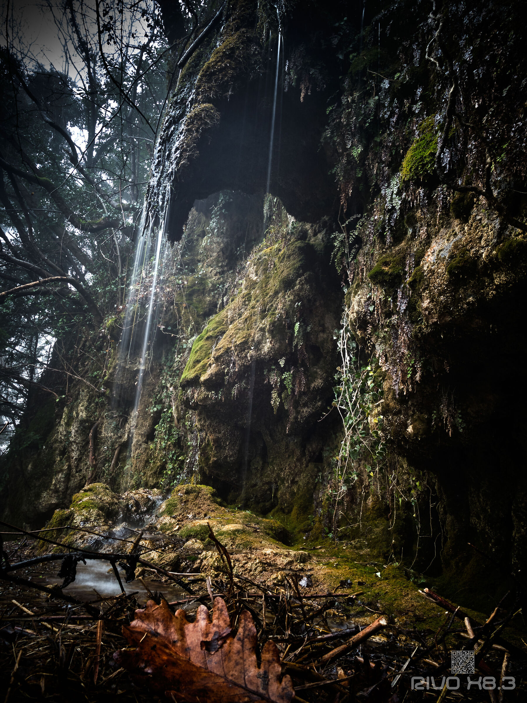 Avvicinandoci alla cascata di Cenghen