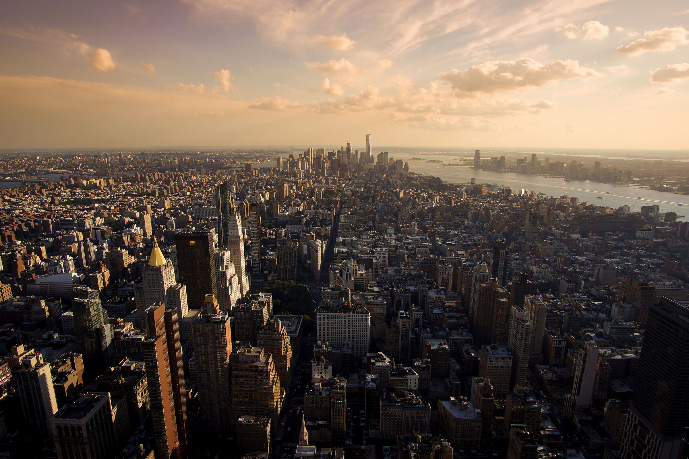 New York dall'Empire State Building