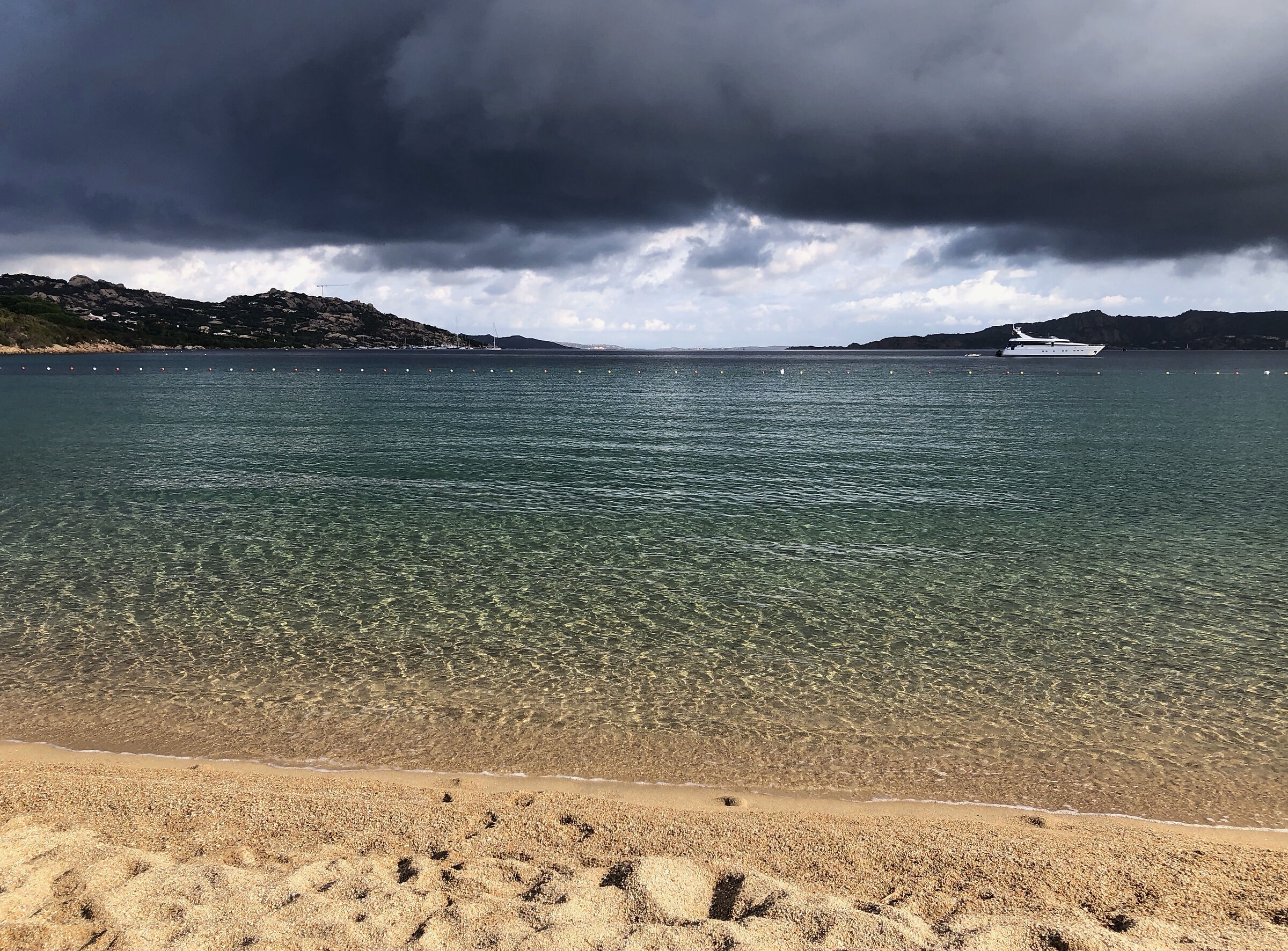 Temporale in arrivo alla Sciumara - Palau