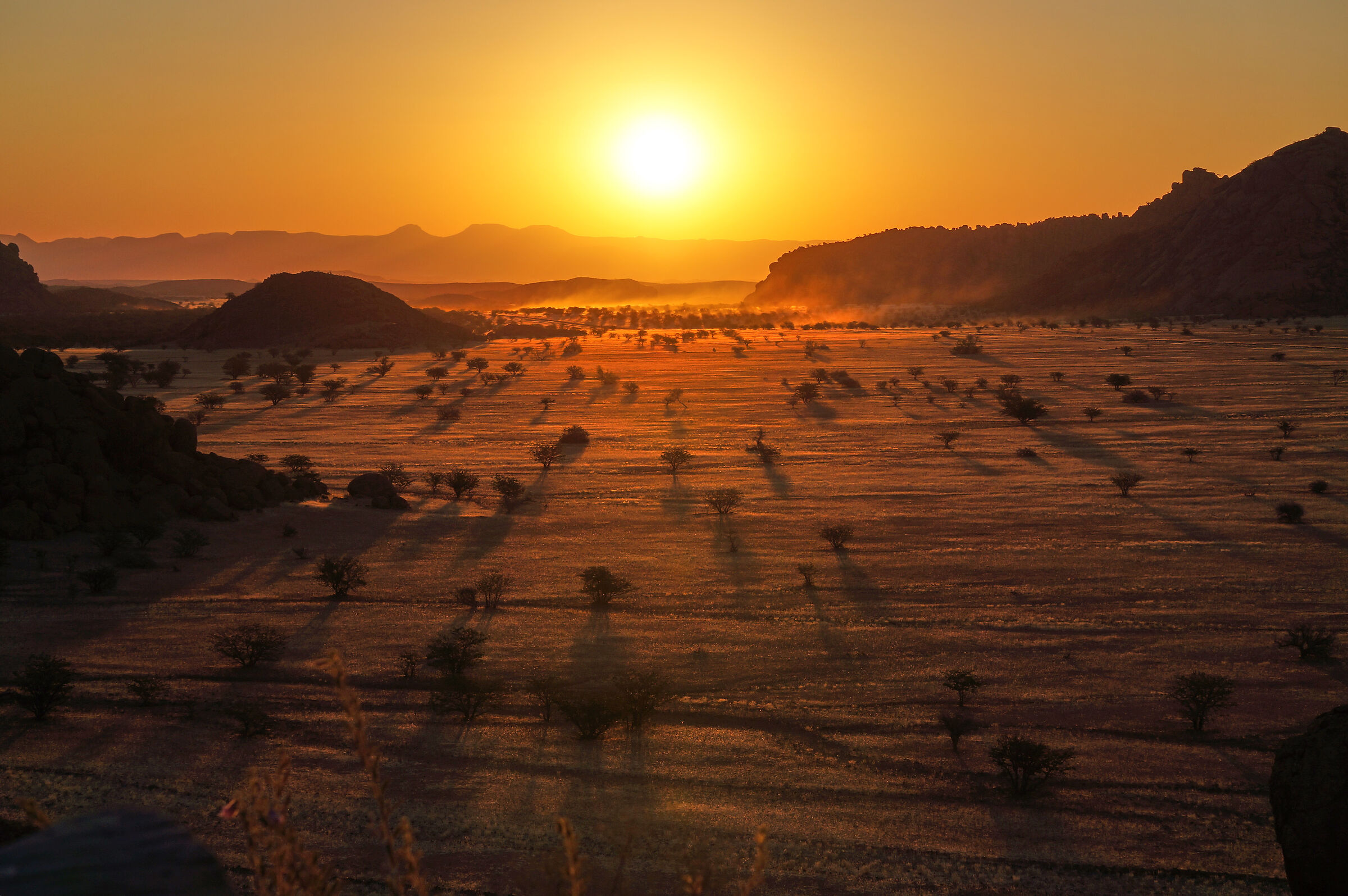 Namibian sunset