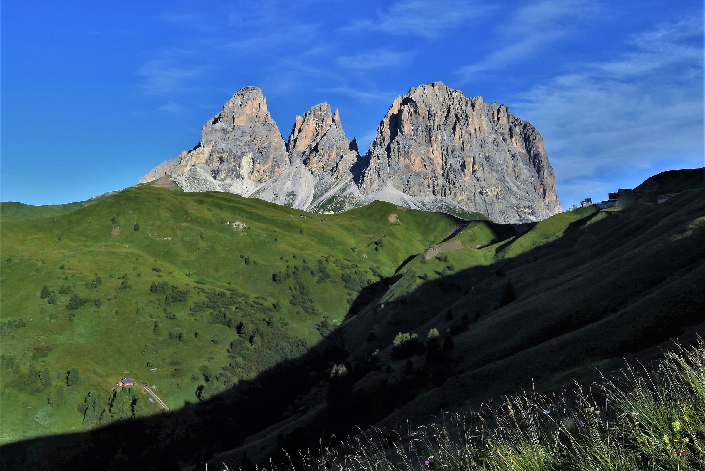Le cinque dita tra Sassolungo e Sassopiatto