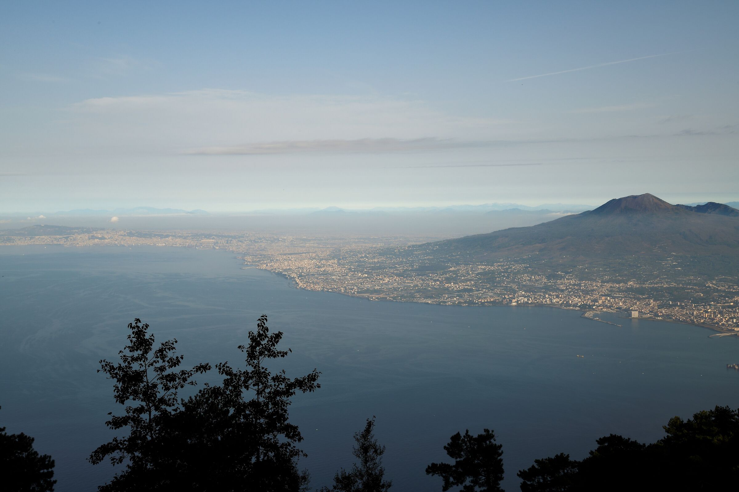 The coast from Monte Faito