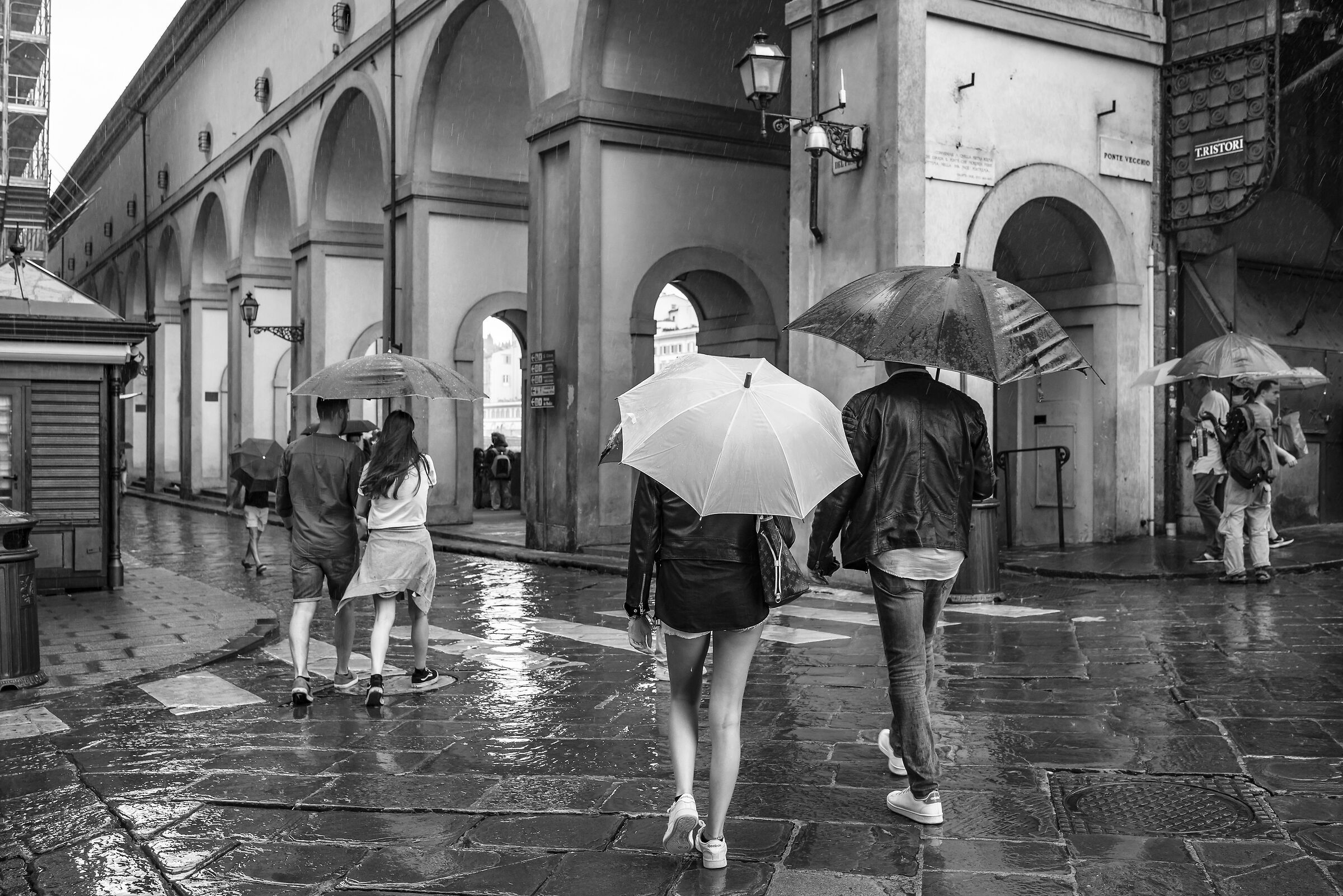 Raining