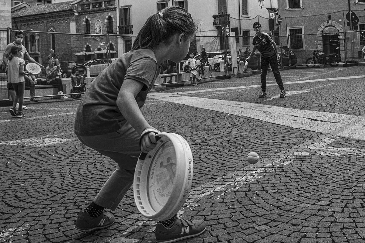 Tambourine with Tocatì