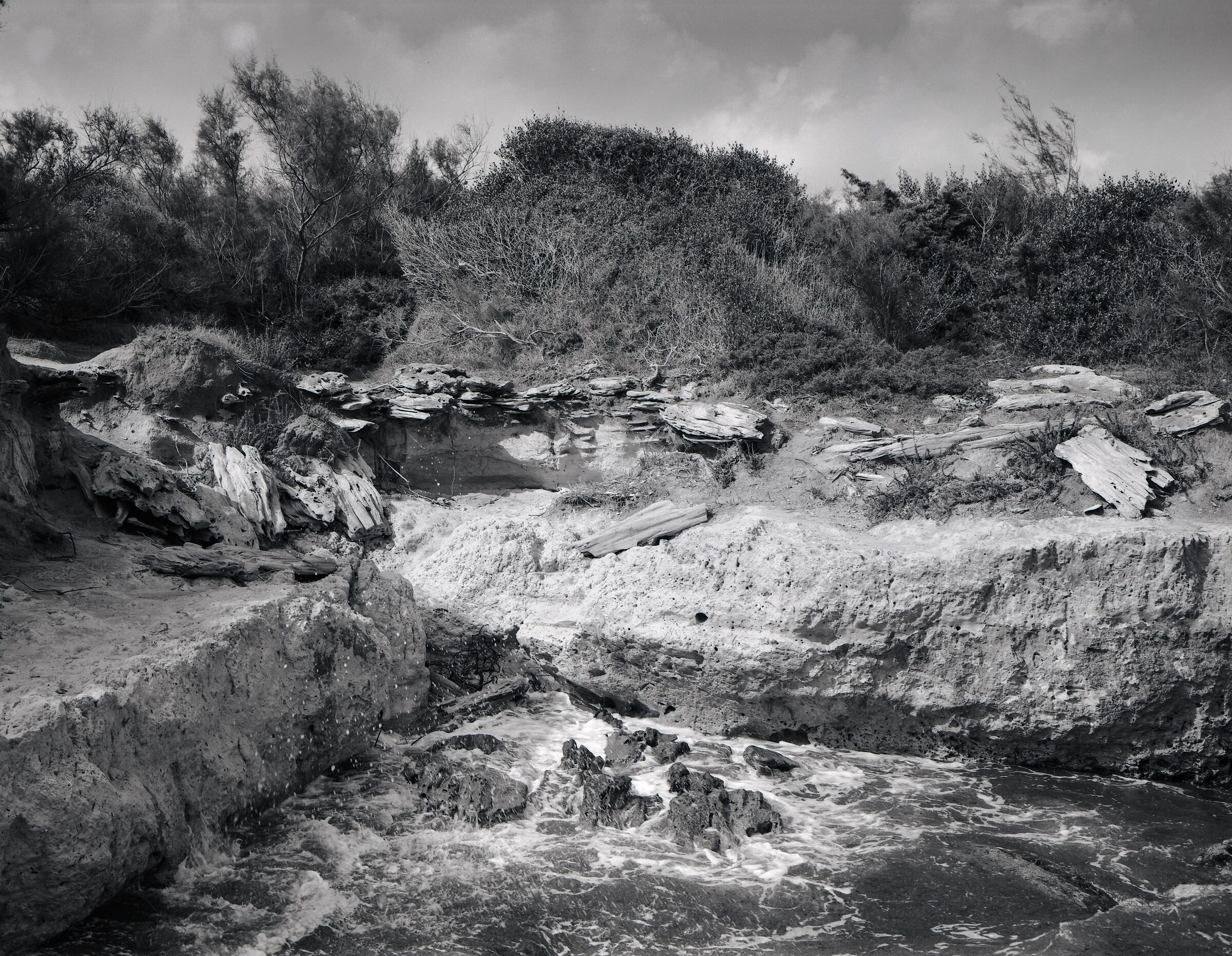 Tratto di costa nel Salento
