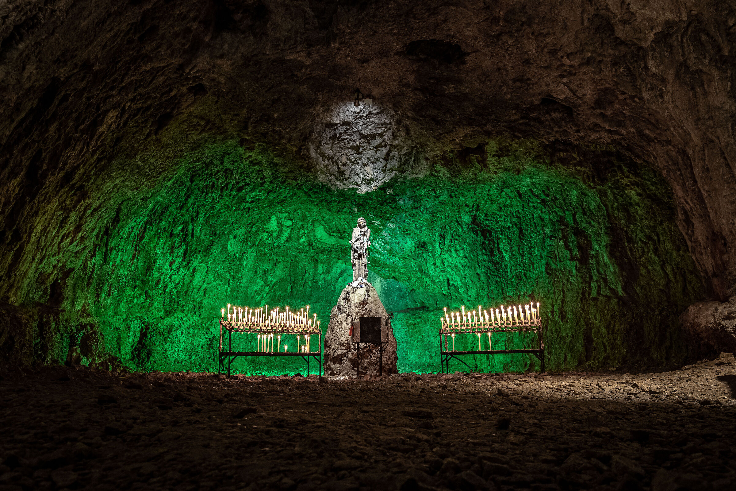 The cave of Our Lady