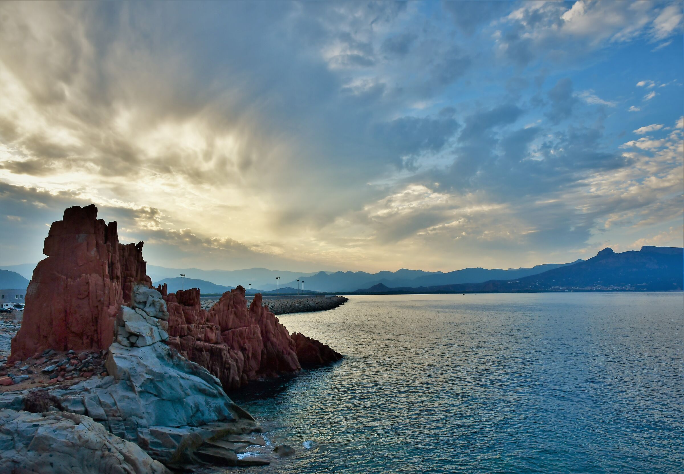 Arbatax the red rocks
