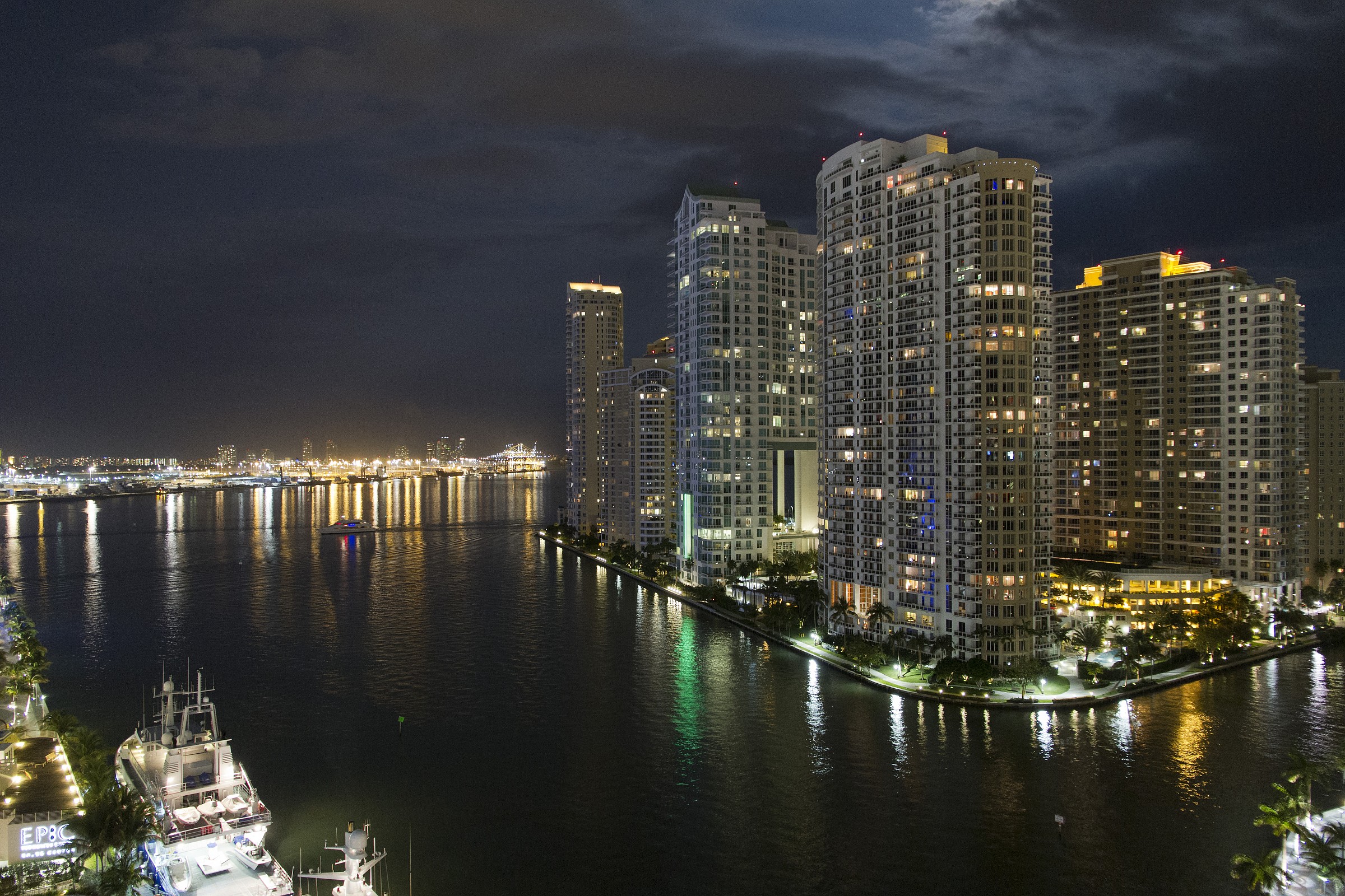 Downtown Miami from the Epic Hotel