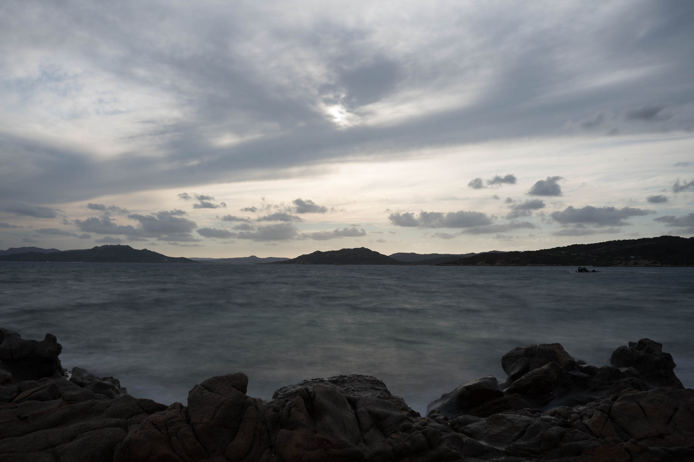 Maestrale su Cala Andreani