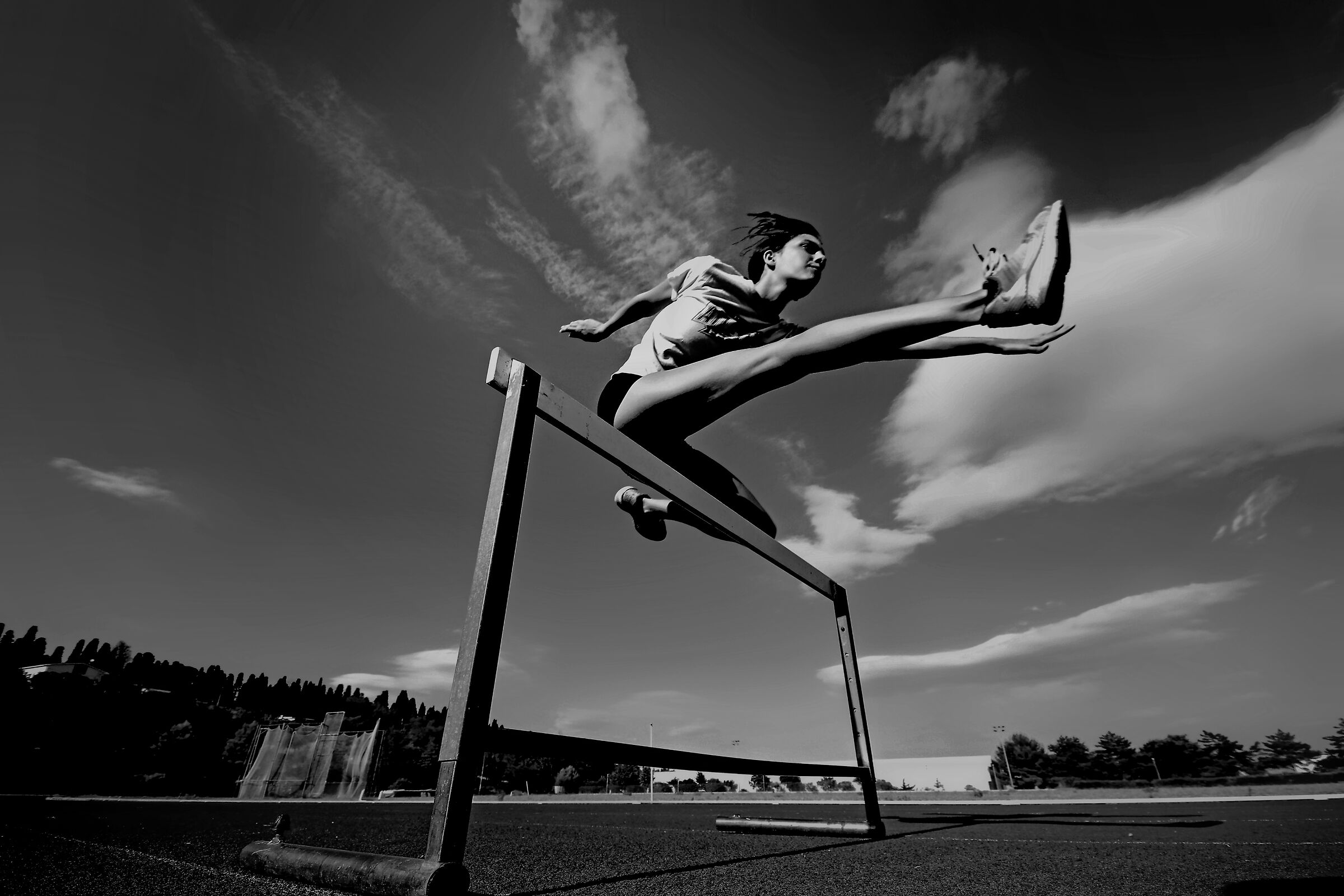 Allenamento  100 m ostacoli