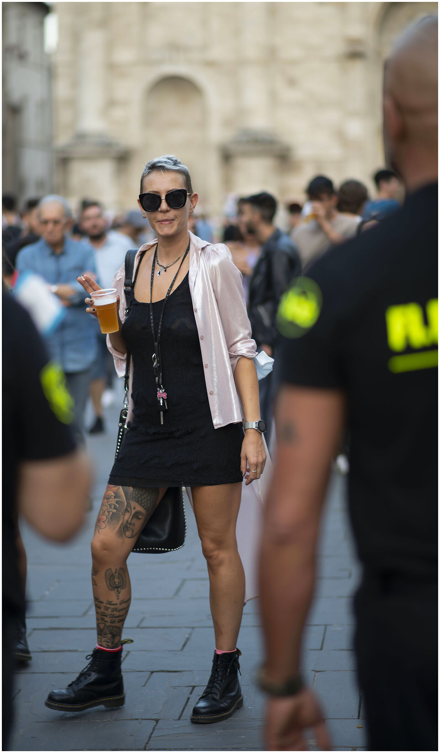 ...tra le guardie del corpo